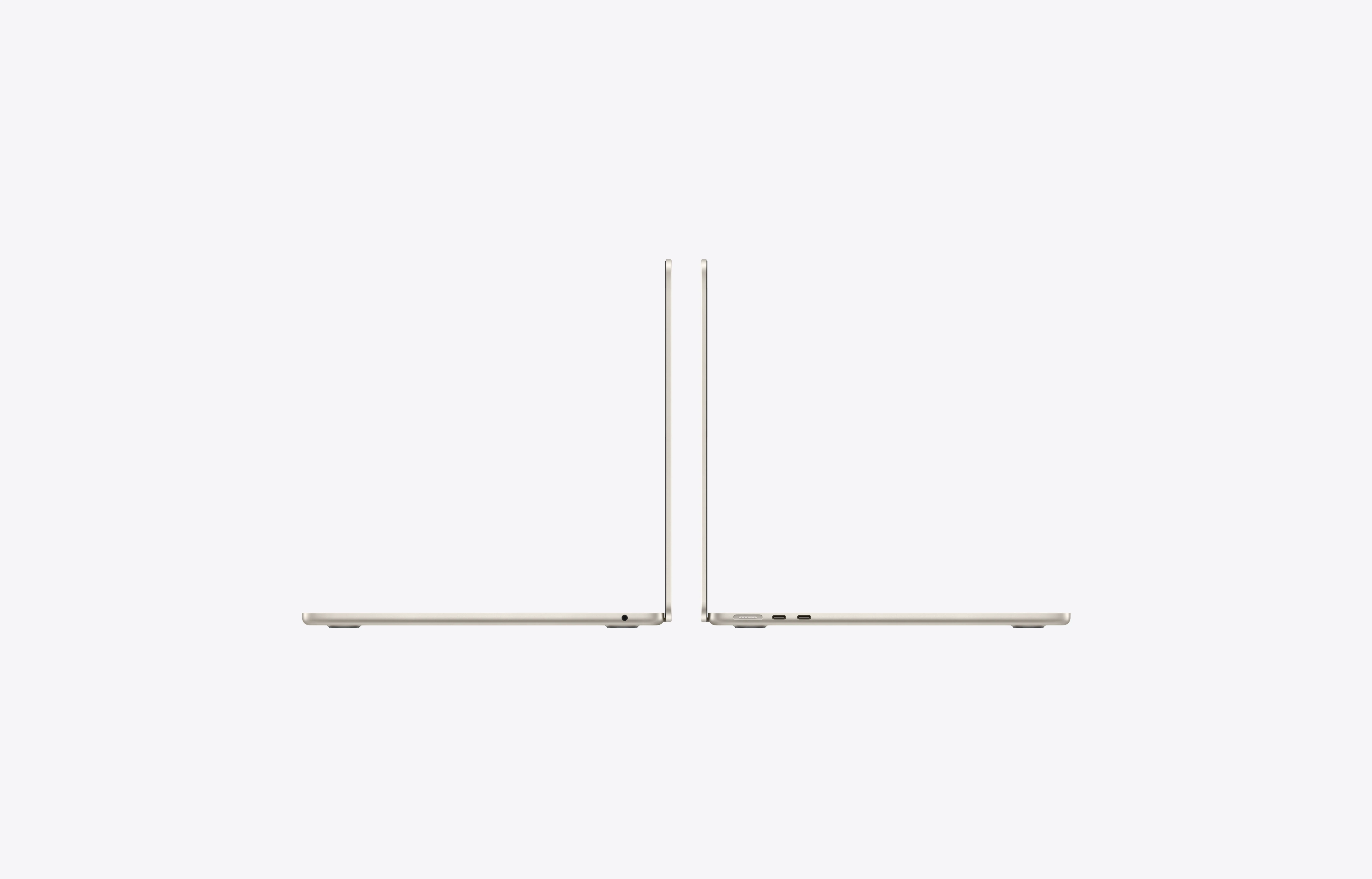 APPLE MACBOOK AIR 13-INCH M5 CHIP WITH 10 CORE CPU 10 CORE GPU 16GB 1TB ARABIC-ENGLISH STARLIGHT MDHC4 thumbnail 2
