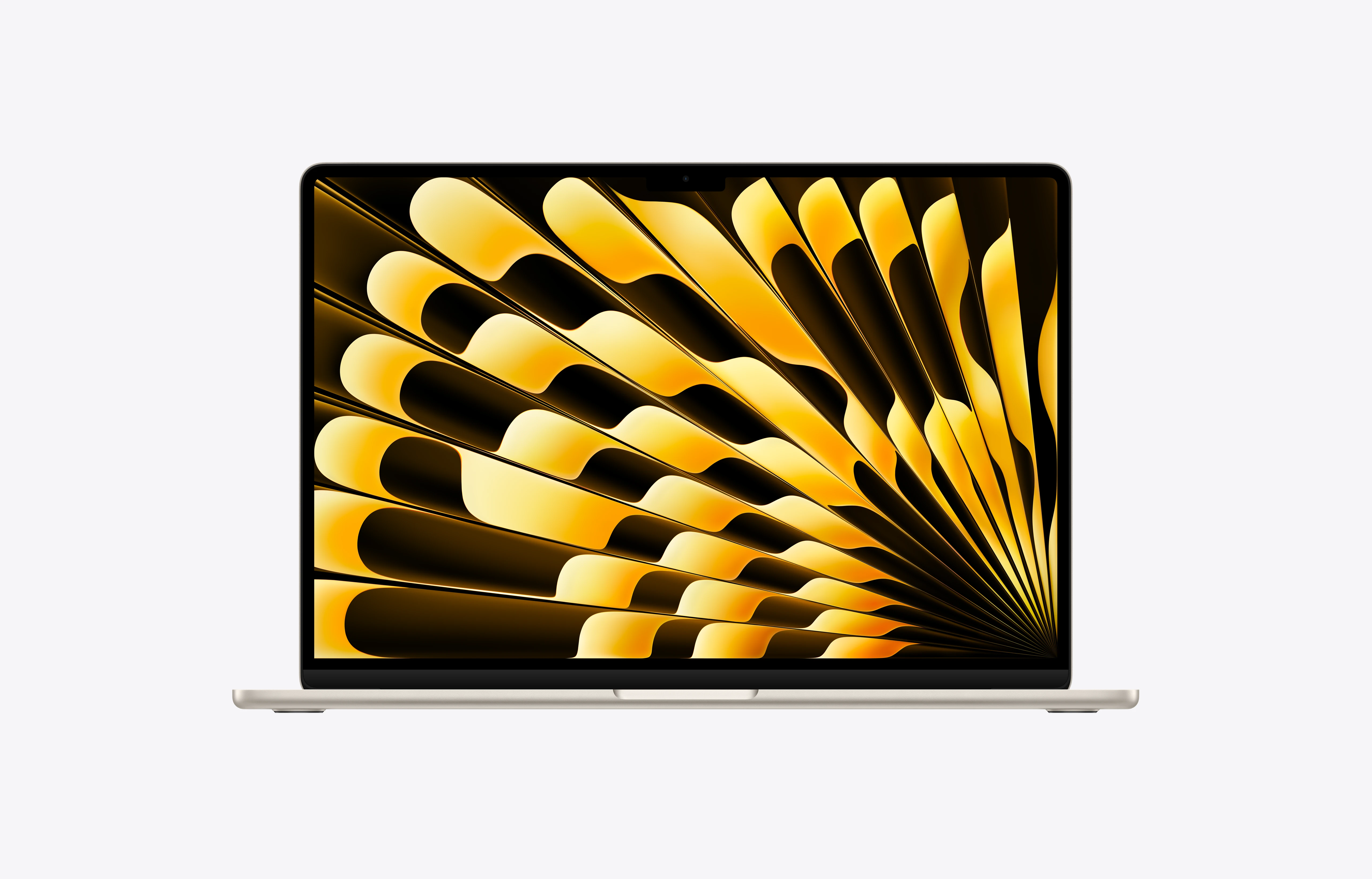 APPLE MACBOOK AIR 15-INCH M5 CHIP WITH 10 CORE CPU 10 CORE GPU 16GB 512GB ENGLISH STARLIGHT MDVD4 thumbnail 2