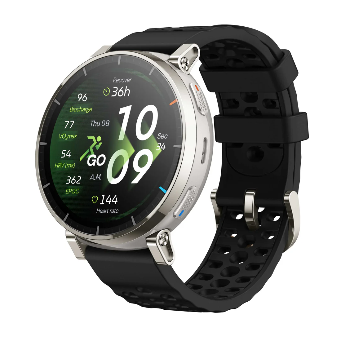 AMAZFIT ACTIVE 3 PREMIUM SMART WATCH APEX SILVER A2559