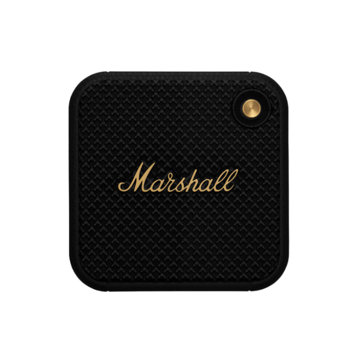 MARSHALL WILLEN II COMPACT PORTABLE WIRELESS SPEAKER BLACK WILLENII-BK-BRS