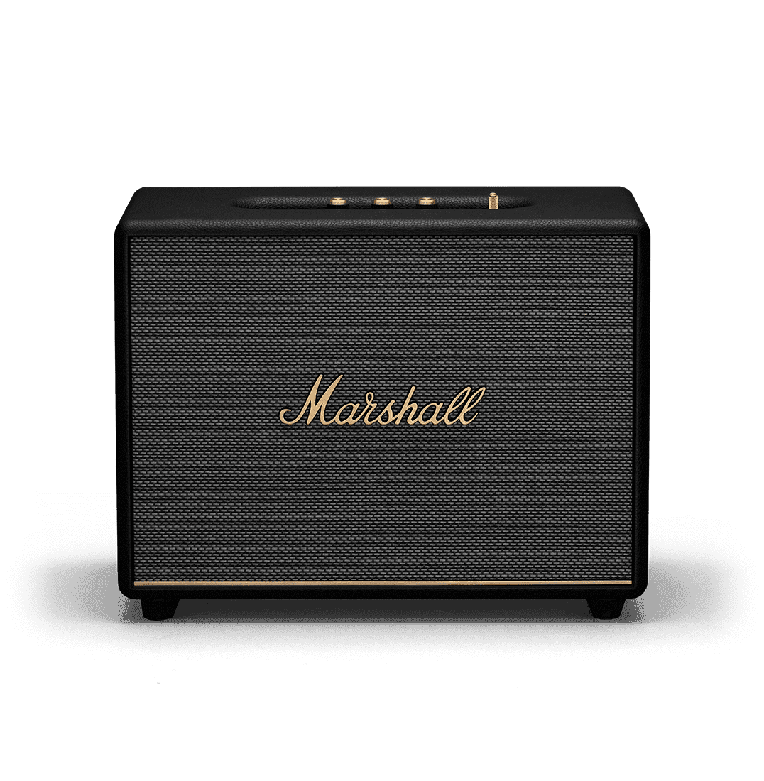 Marshall Woburn III Bluetooth Speaker - Enjoy Crisp Audio and Classic Design in Black!