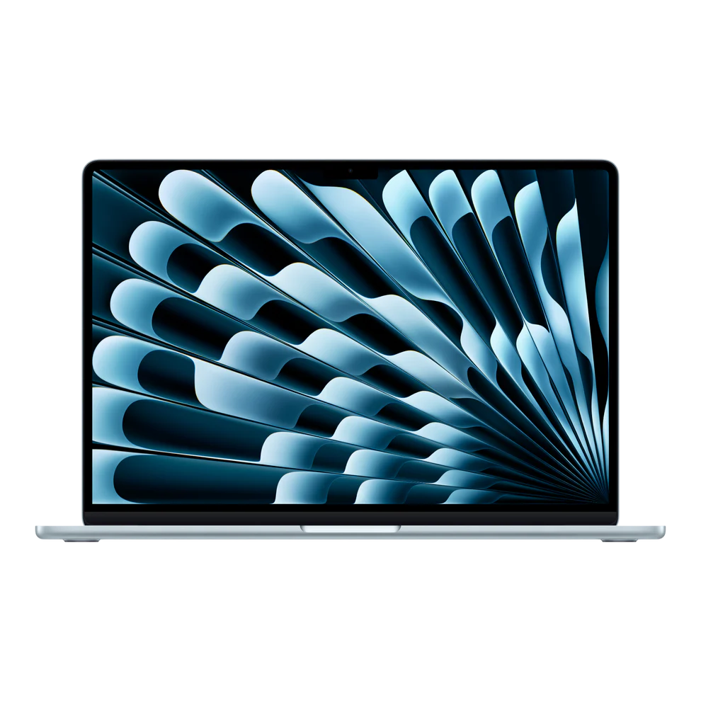 APPLE MACBOOK AIR 15-INCH M5 CHIP WITH 10 CORE CPU 10 CORE GPU 16GB 1TB ARABIC-ENGLISH SKY BLUE MDVT4
