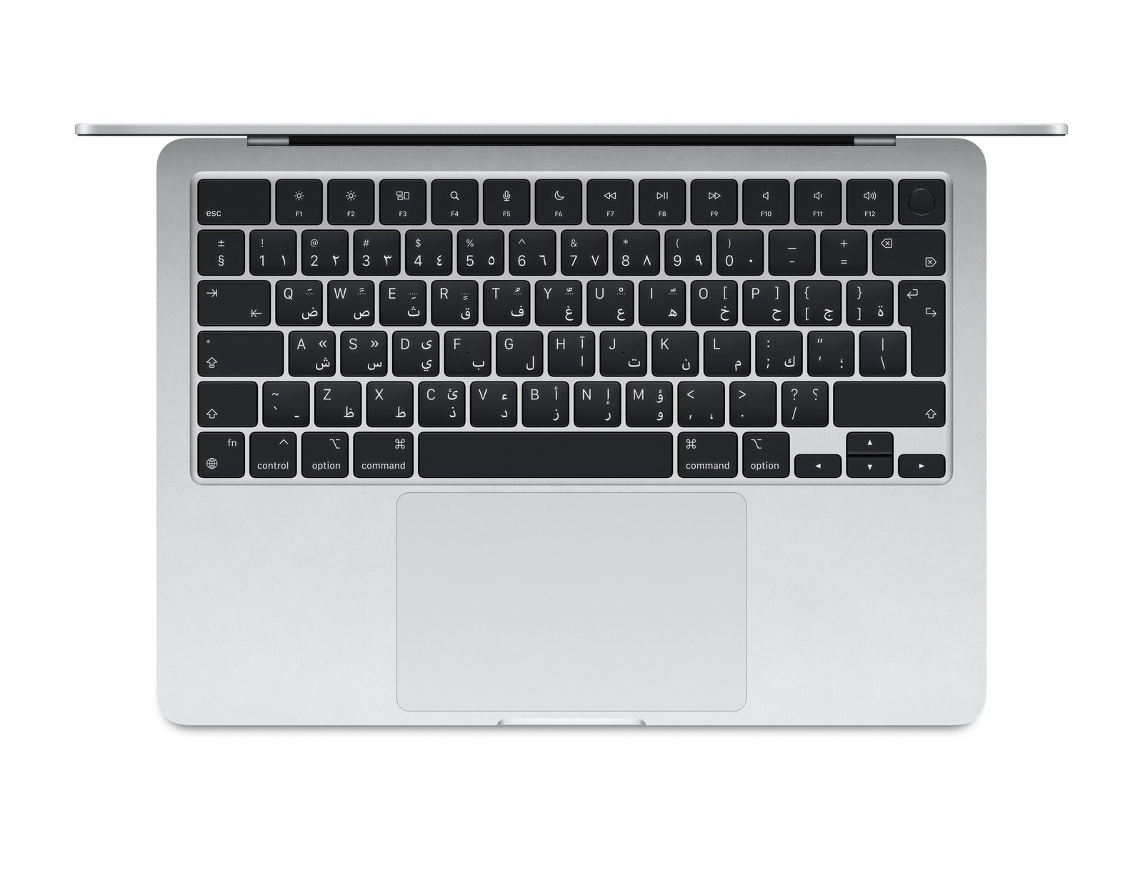 Apple MacBook Air 13-inch M3 Chip 8-Core CPU 8-Core GPU 8GB 256GB Silver Arabic MRXQ3 thumbnail 7
