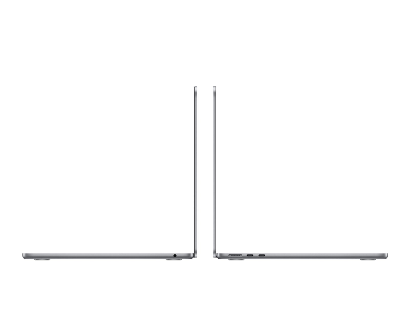 Apple MacBook Air 13-inch M3 Chip 8-Core CPU 10-Core GPU 8GB 512GB Space Gray Arabic MRXW3 thumbnail 2