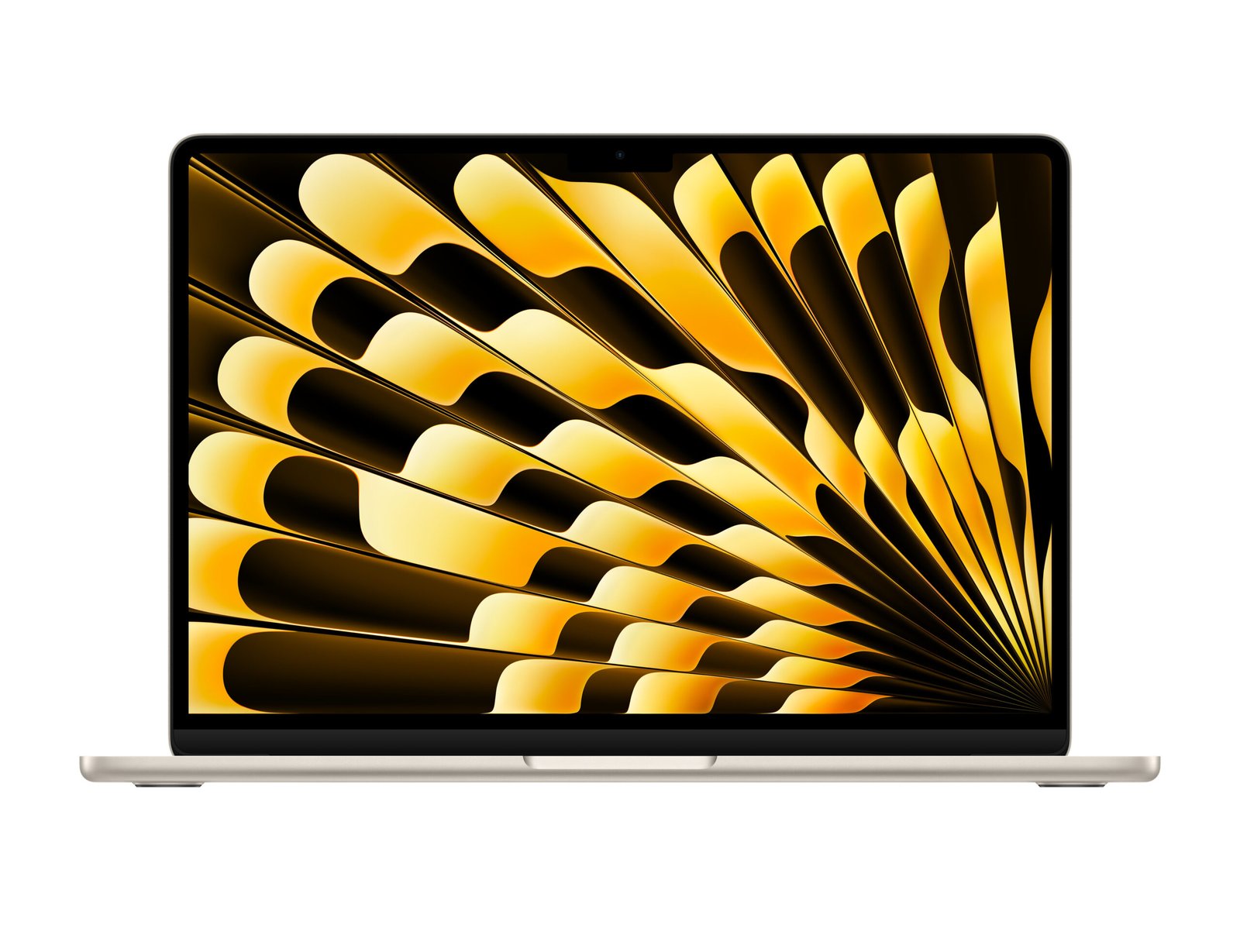APPLE MACBOOK AIR 13 INCH M3 CHIP 8 CORE CPU 8 CORE GPU 8GB 256GB STARLIGHT ARABIC MRXT3