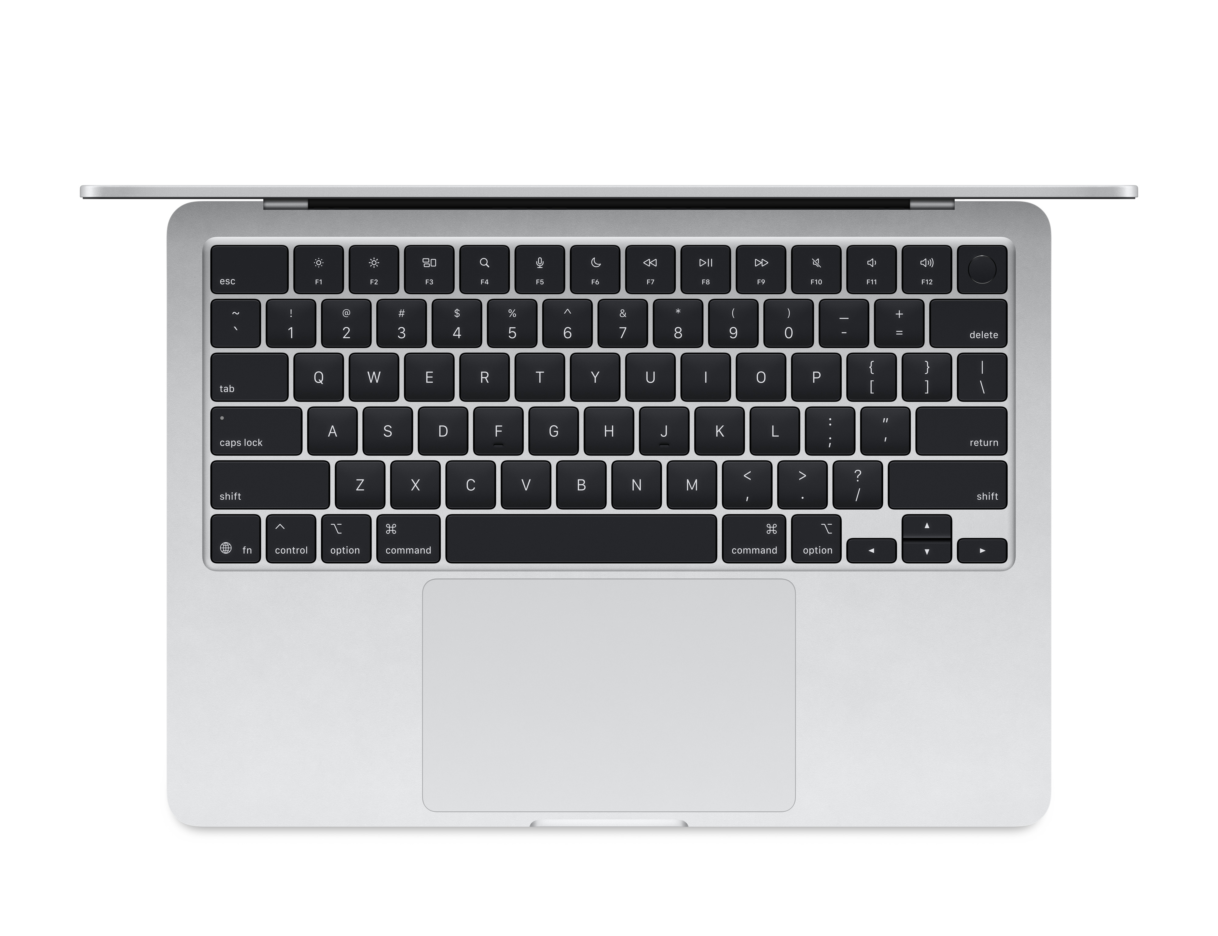 APPLE MACBOOK AIR 13 INCH M4 CHIP 10 CORE CPU 10 CORE GPU 24GB 512GB SILVER ENGLISH MC654 thumbnail 2