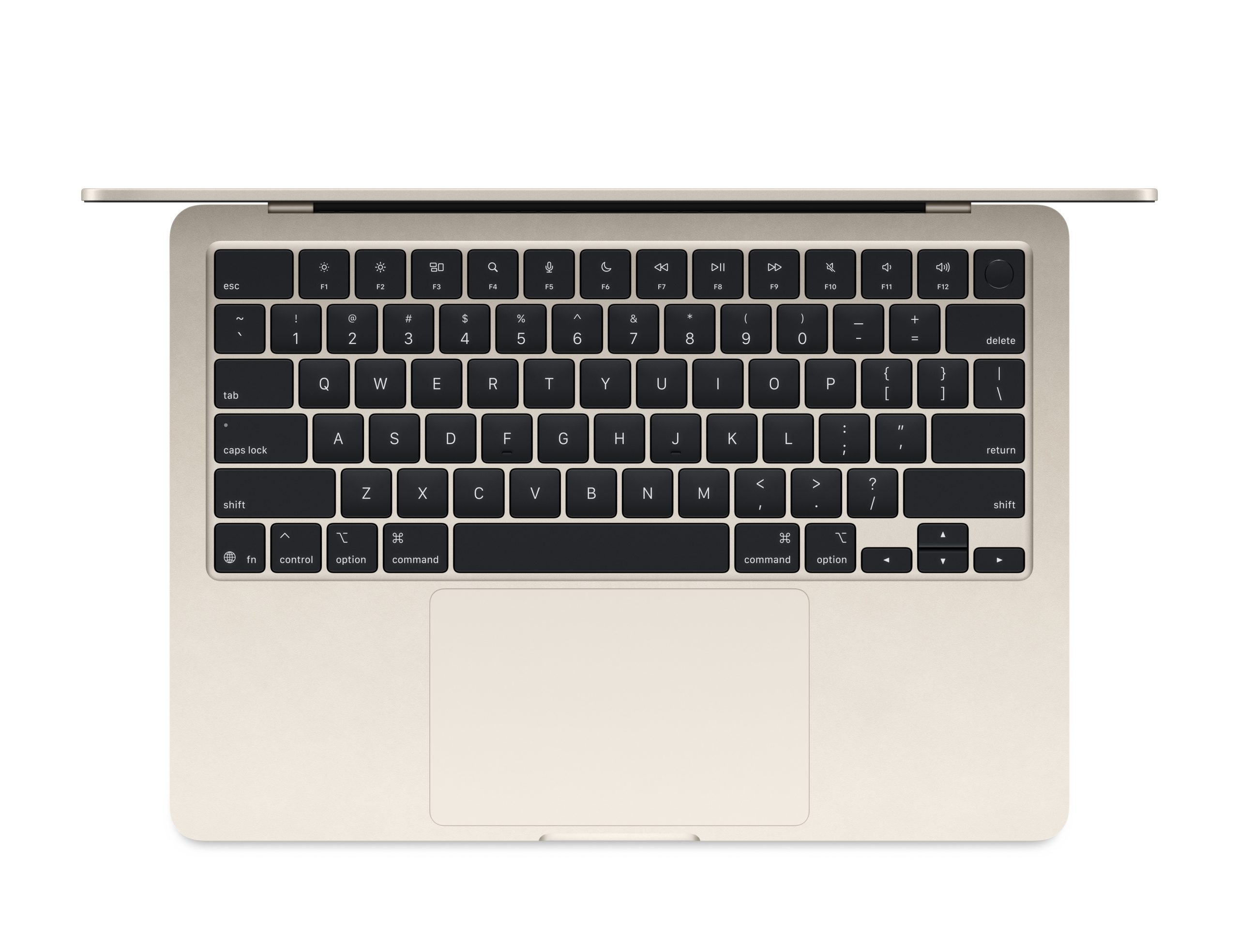 APPLE MACBOOK AIR 13 INCH M4 CHIP 10 CORE CPU 10 CORE GPU 16GB 512GB STARLIGHT ENGLISH MW103 thumbnail 2