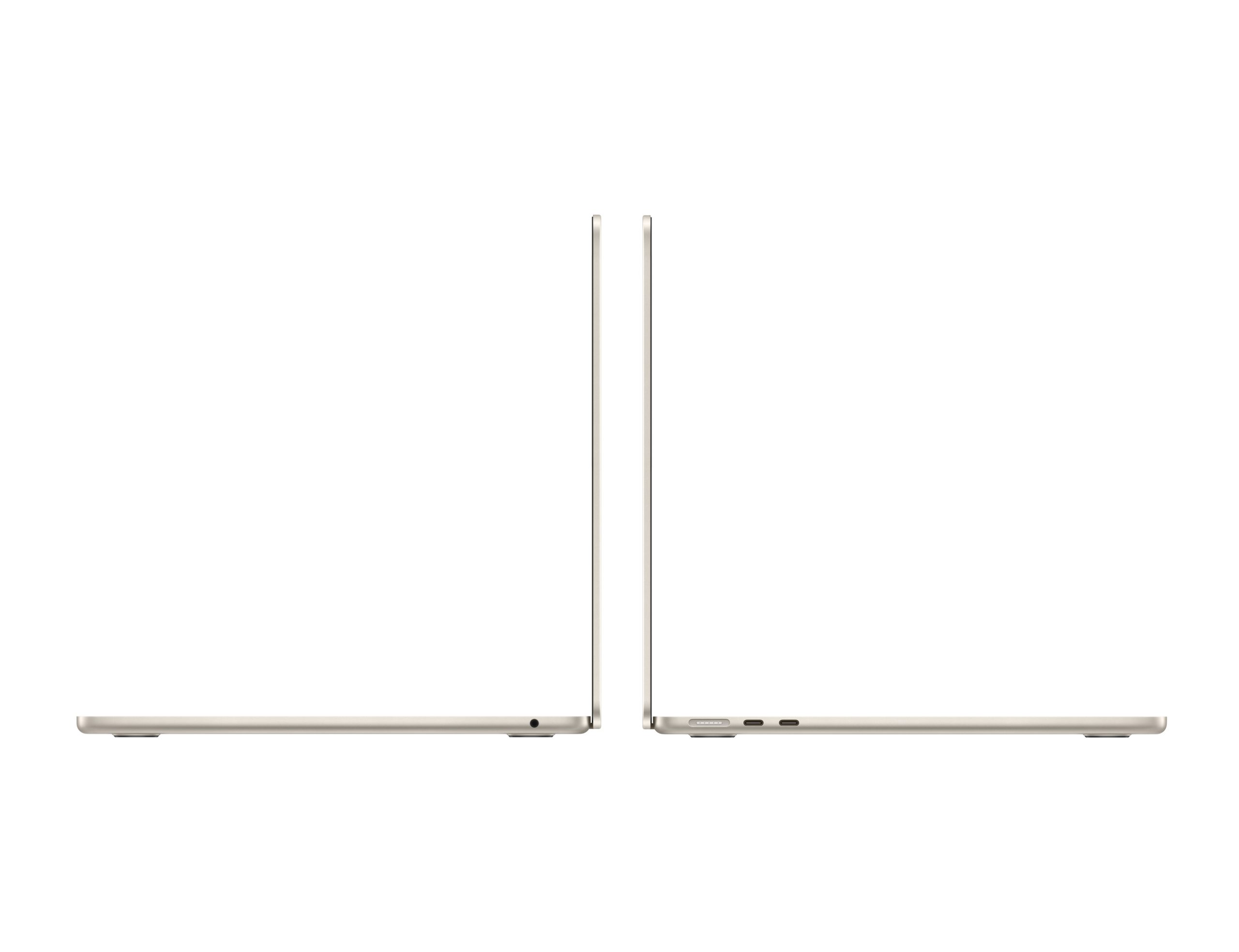 APPLE MACBOOK AIR 13 INCH M4 CHIP 10 CORE CPU 10 CORE GPU 24GB 512GB STARLIGHT ARABIC MC6A4 thumbnail 6