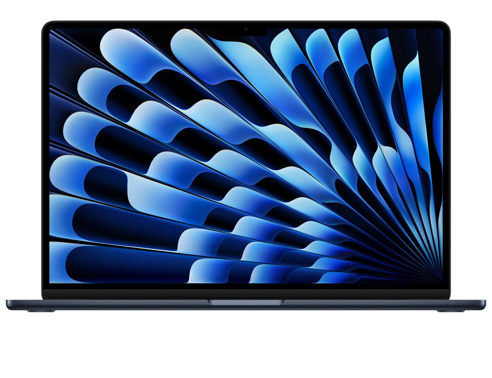 Apple MacBook Air 15-inch M3 Chip 8-Core CPU 10-Core GPU 8GB 256GB Midnight Arabic MRYU3
