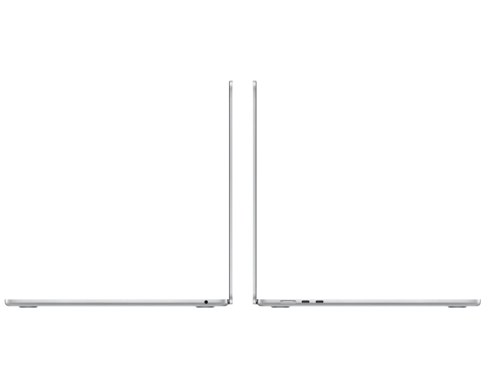 Apple MacBook Air 15-Inch M3 Chip, 8-Core CPU, 10-Core GPU, 16GB RAM, 512GB SSD - Silver, Arabic Keyboard Layout - Model MXD23 thumbnail 2