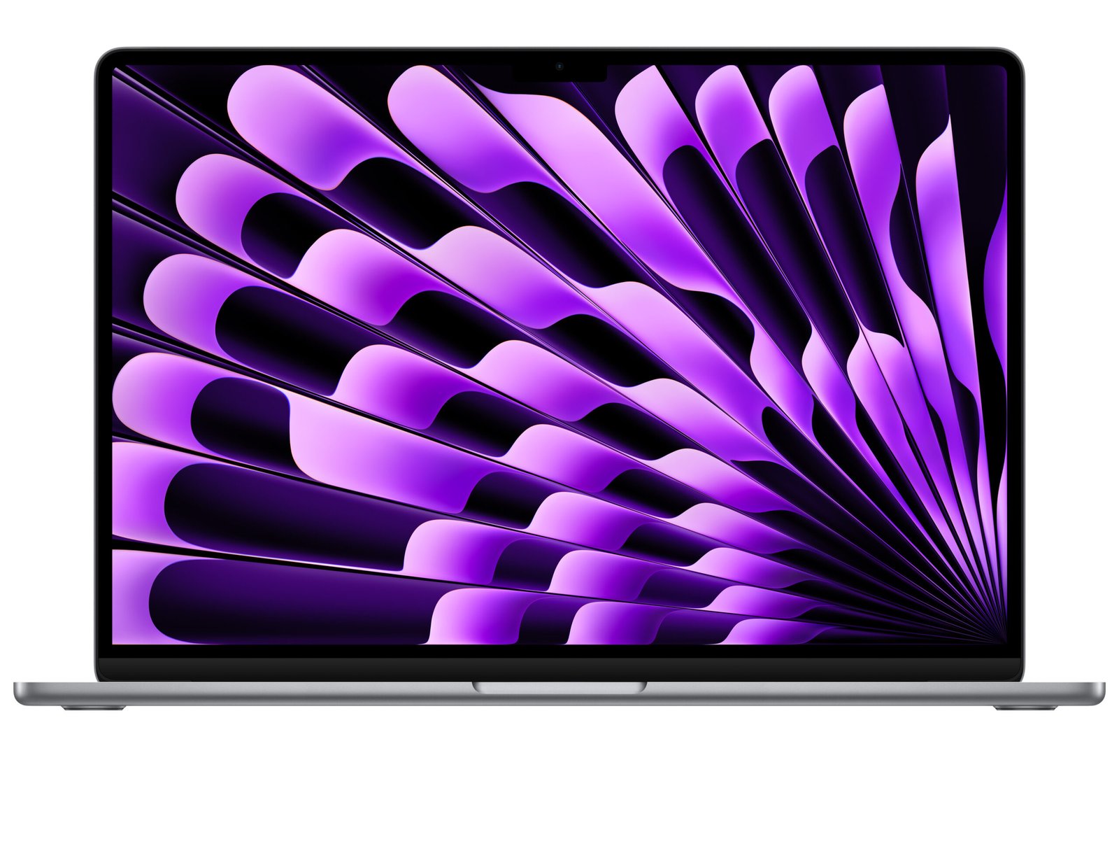 Apple MacBook Air 15-inch M3 Chip 8-Core CPU 10-Core GPU 8GB 256GB Space Gray Arabic MRYM3