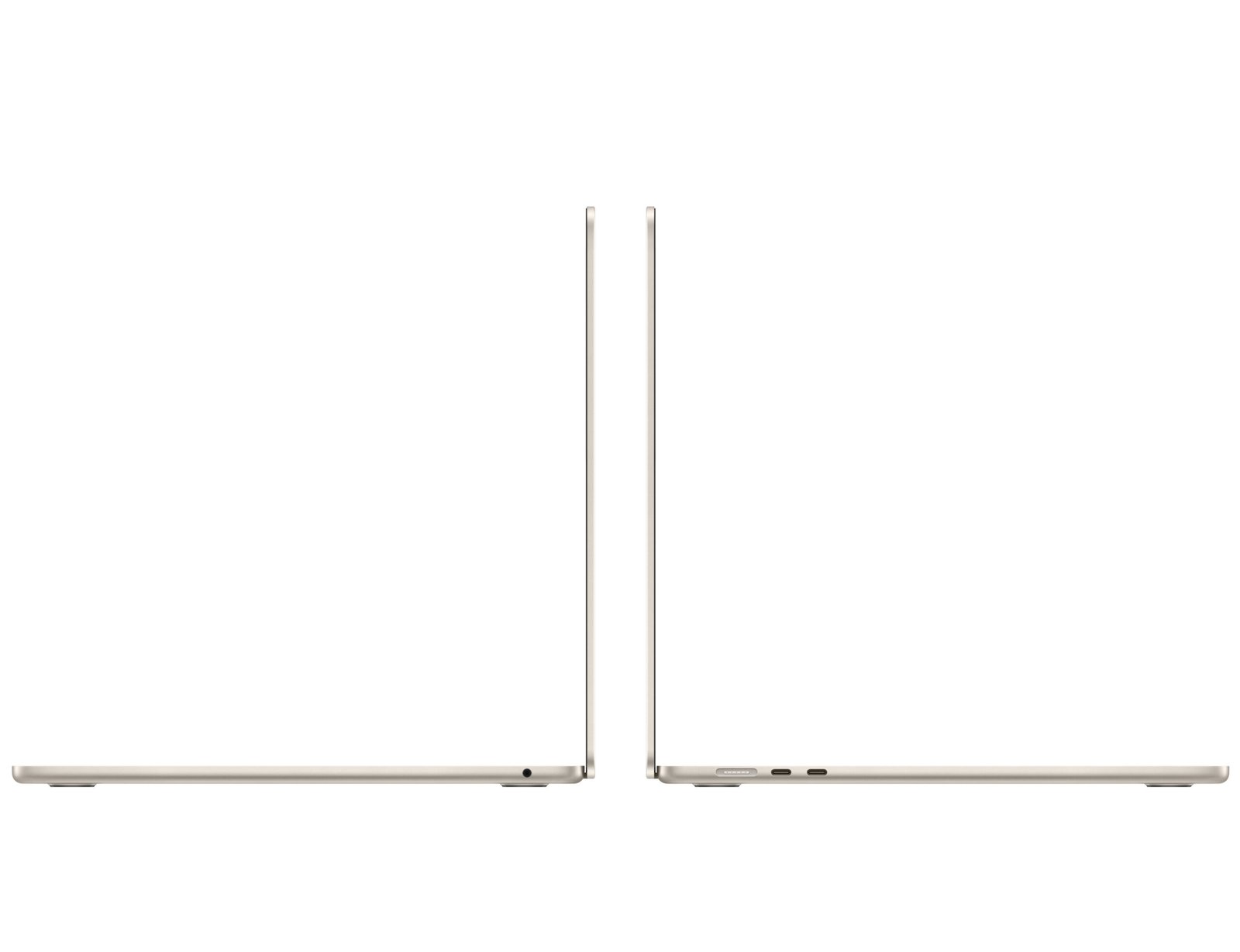 Apple MacBook Air 13-Inch M3 Chip, 8-Core CPU, 10-Core GPU, 16GB RAM, 512GB SSD - Starlight, Arabic Keyboard Layout - Model MXCU3 thumbnail 5