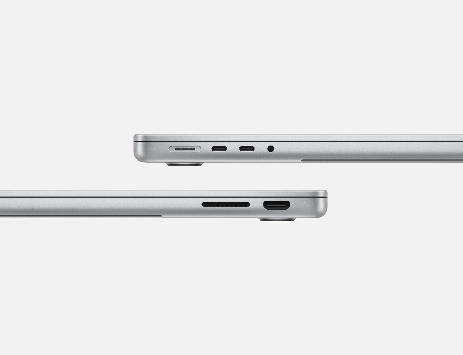 APPLE 14 INCH MACBOOK PRO M3 CHIP 8 CORE CPU 10-CORE GPU 1TB SSD SILVER ENGLISH MR7K3 thumbnail 6