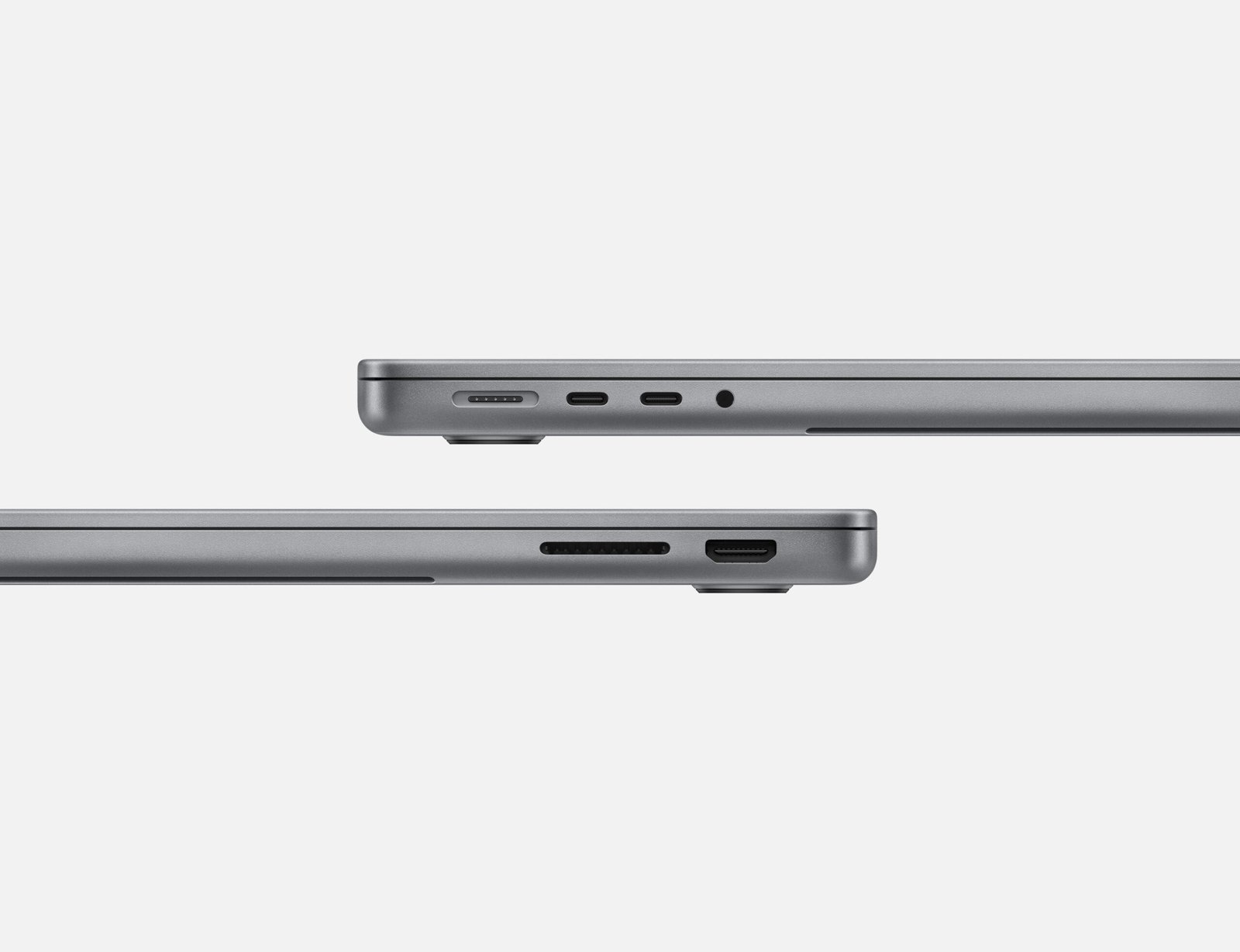 APPLE 14 INCH MACBOOK PRO M3 CHIP 8 CORE  CPU 10-CORE GPU 1TB SSD SPACE GREY ARABIC MTL83 thumbnail 4