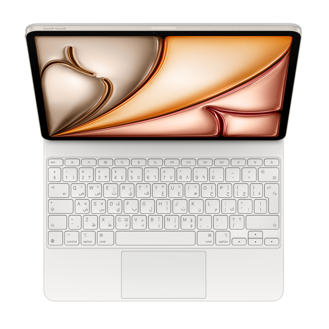 APPLE IPAD AIR 13 INCH (M3) MAGIC KEYBOARD WHITE ARABIC MDFW4