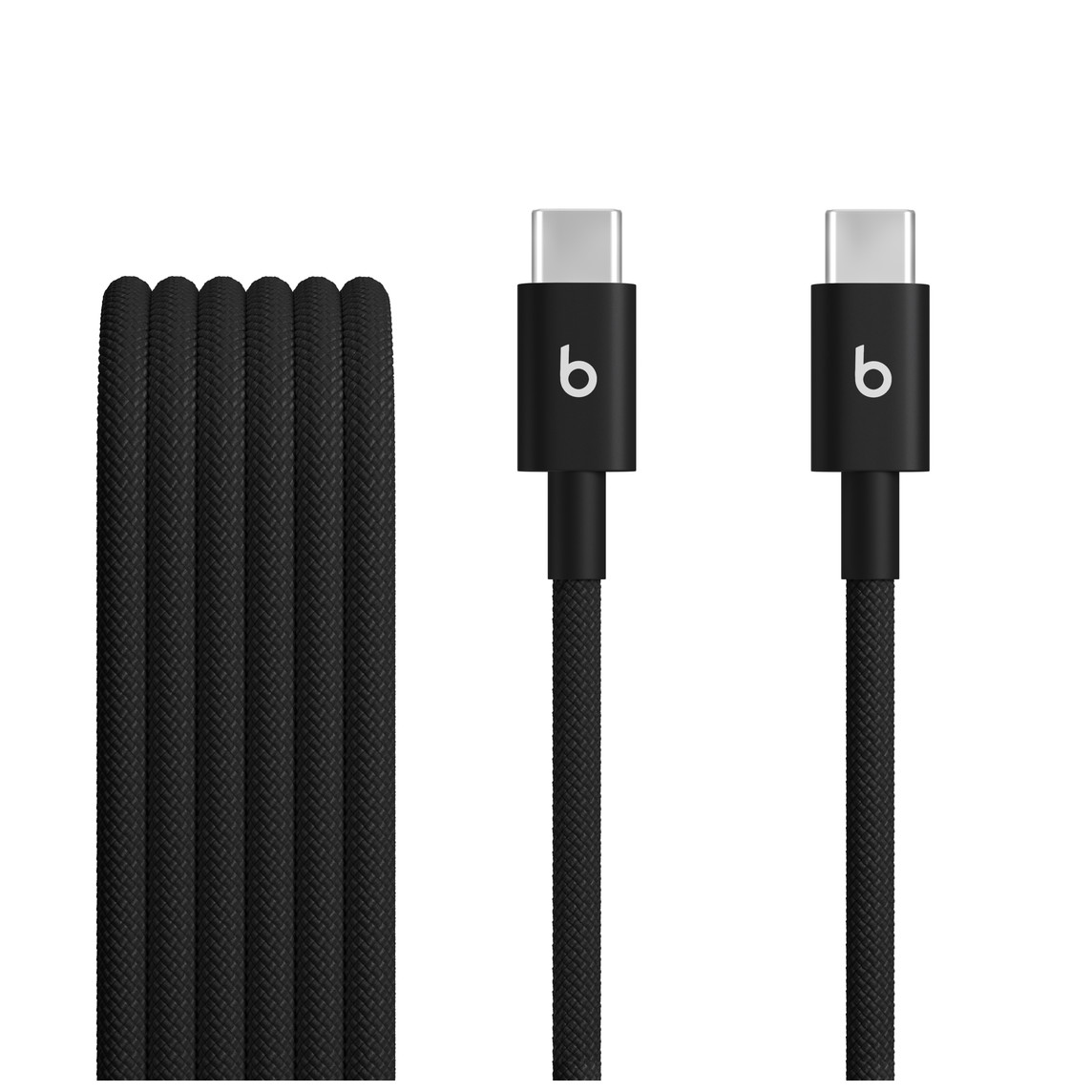 BEATS USB-C TO USB-C WOVEN CABLE 1.5M BOLT-BLACK 2-PACK) MDGC4