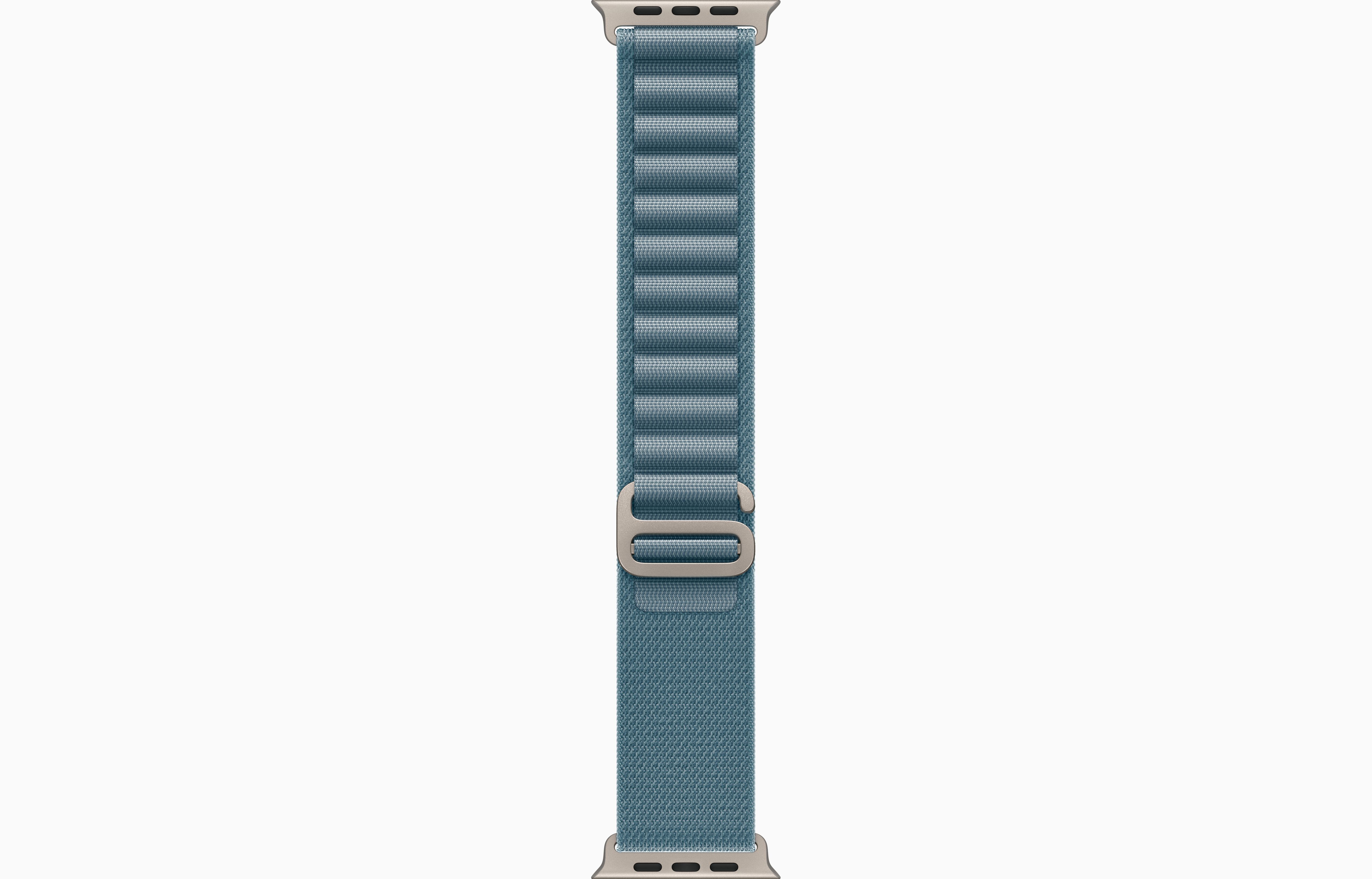 APPLE WATCH ULTRA 3 GPS + CELLULAR 2025 NATURAL TITANIUM CASE WITH LIGHT BLUE ALPINE LOOP BAND MEDIUM MEWM4 thumbnail 3