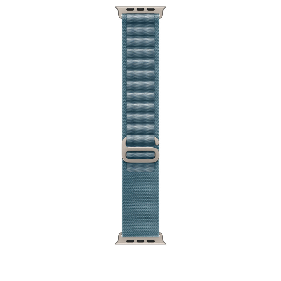 APPLE WATCH 49MM LIGHT BLUE NATURAL TITANIUM ALPINE LOOP SMALL MFTH4