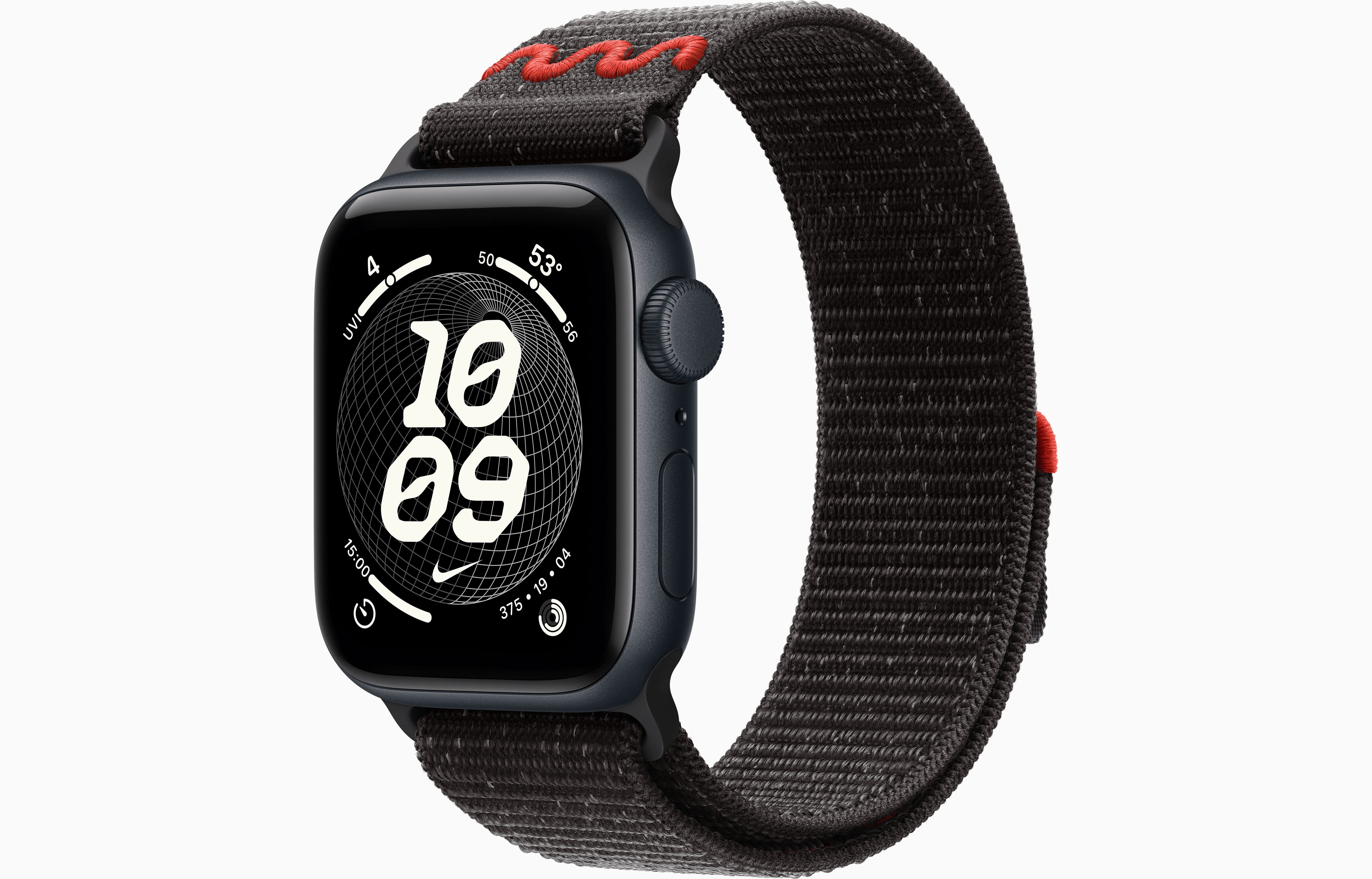 APPLE WATCH SE 3 GPS 40MM MIDNIGHT ALUMINIUM CASE WITH MIDNIGHT BLACK NIKE SPORT LOOP MEHX4
