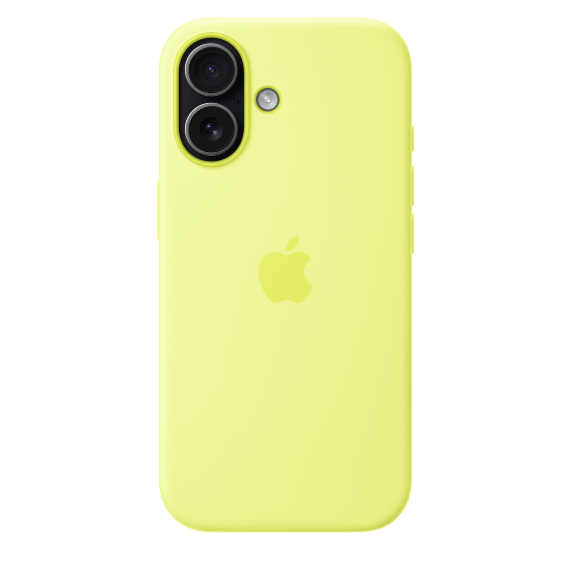 APPLE IPHONE 17 SILICONE CASE WITH MAGSAFE NEON YELLOW MGEV4 thumbnail 3