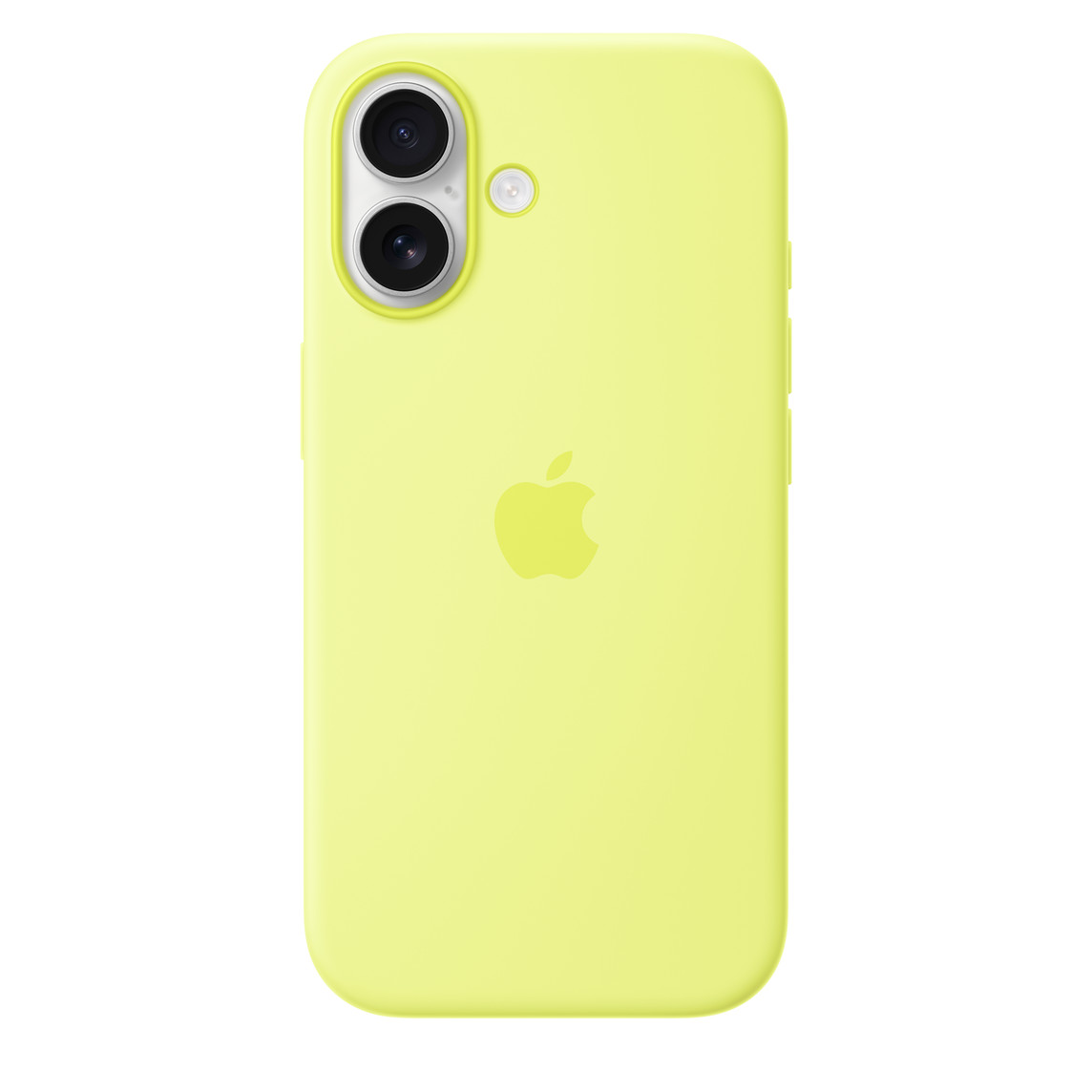 APPLE IPHONE 17 SILICONE CASE WITH MAGSAFE NEON YELLOW MGEV4