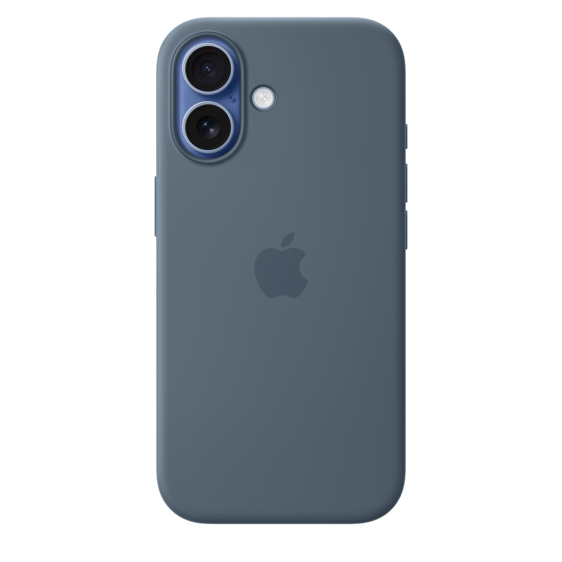 APPLE IPHONE 17 SILICONE CASE WITH MAGSAFE ANCHOR BLUE MGEW4