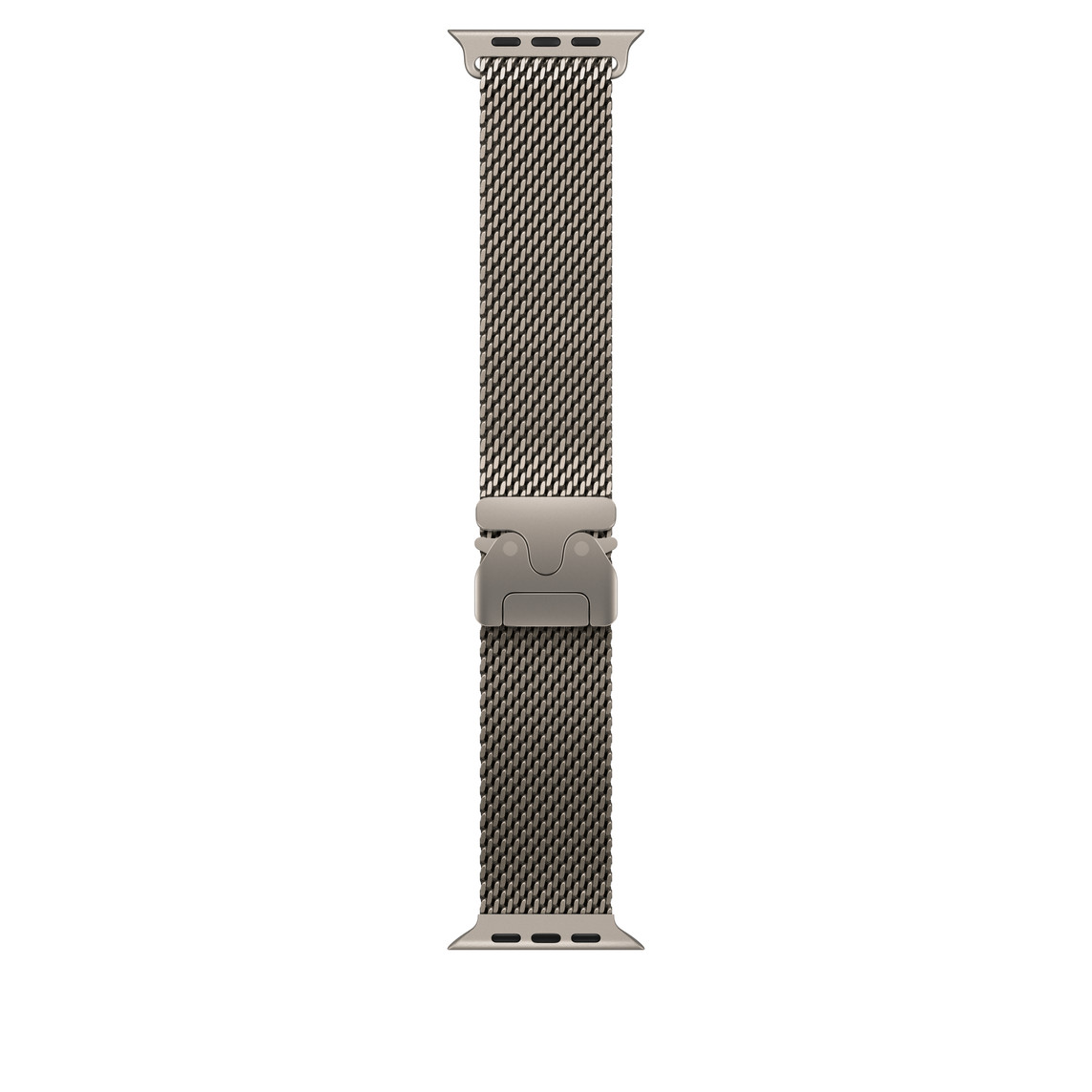 APPLE WATCH 49MM NATURAL TITANIUM MILANESE LOOP MEDIUM MGHP4