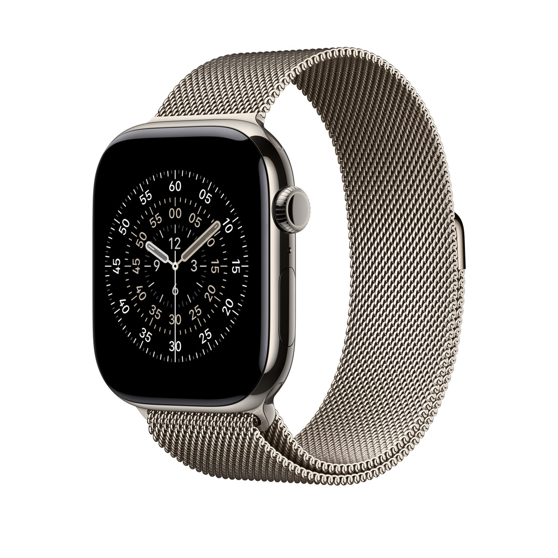 APPLE WATCH 46MM NATURAL MILANESE LOOP BAND S/M MGJ24 thumbnail 2