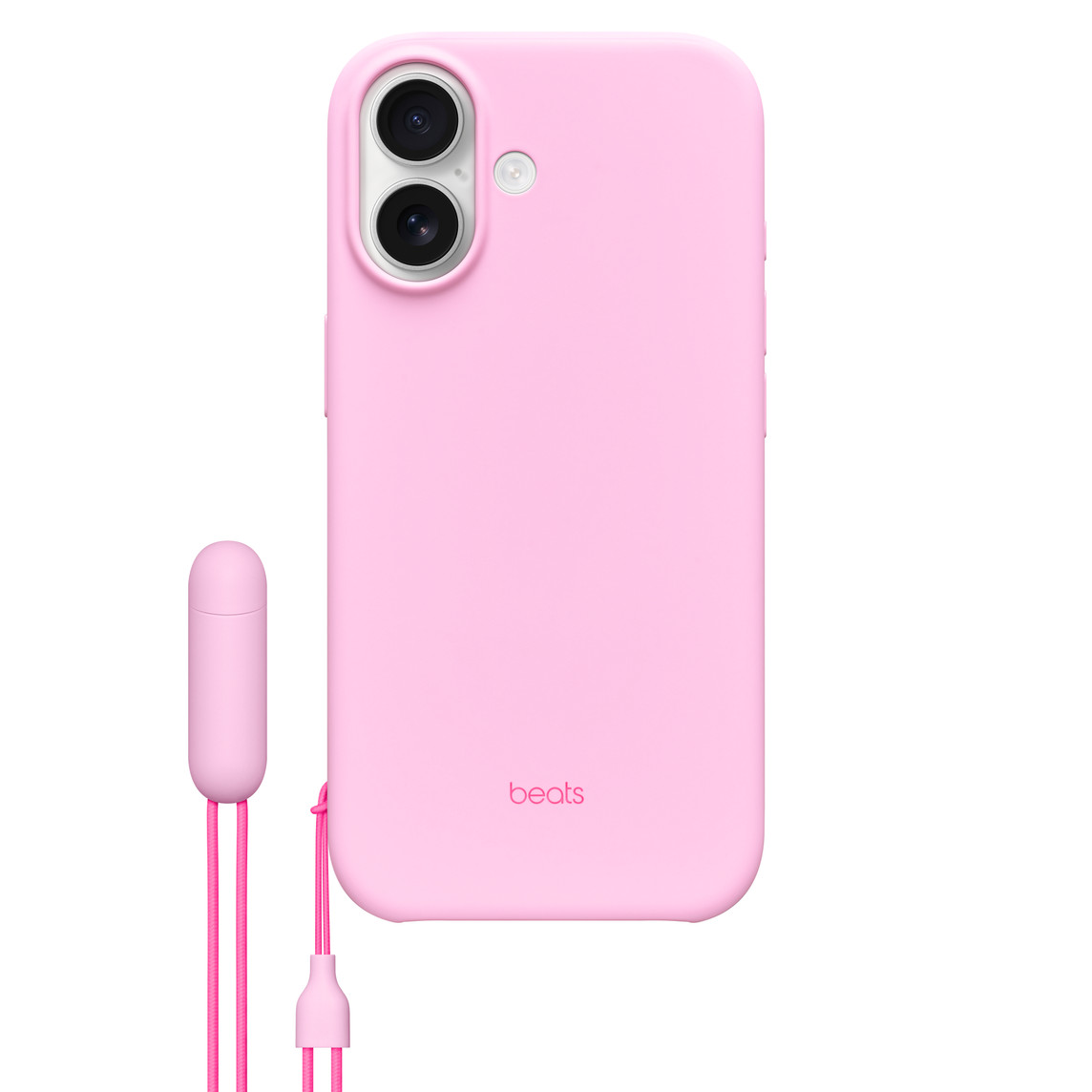 BEATS IPHONE 17 KICKSTAND CASE WITH MAGSAFE AND CAMERA CONTROL PEBBLE PINK MGY64