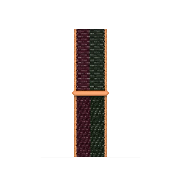 APPLE IWATCH 41MM DARK CHERRY/FOREST GREEN SPORT LOOP BAND ML2R3