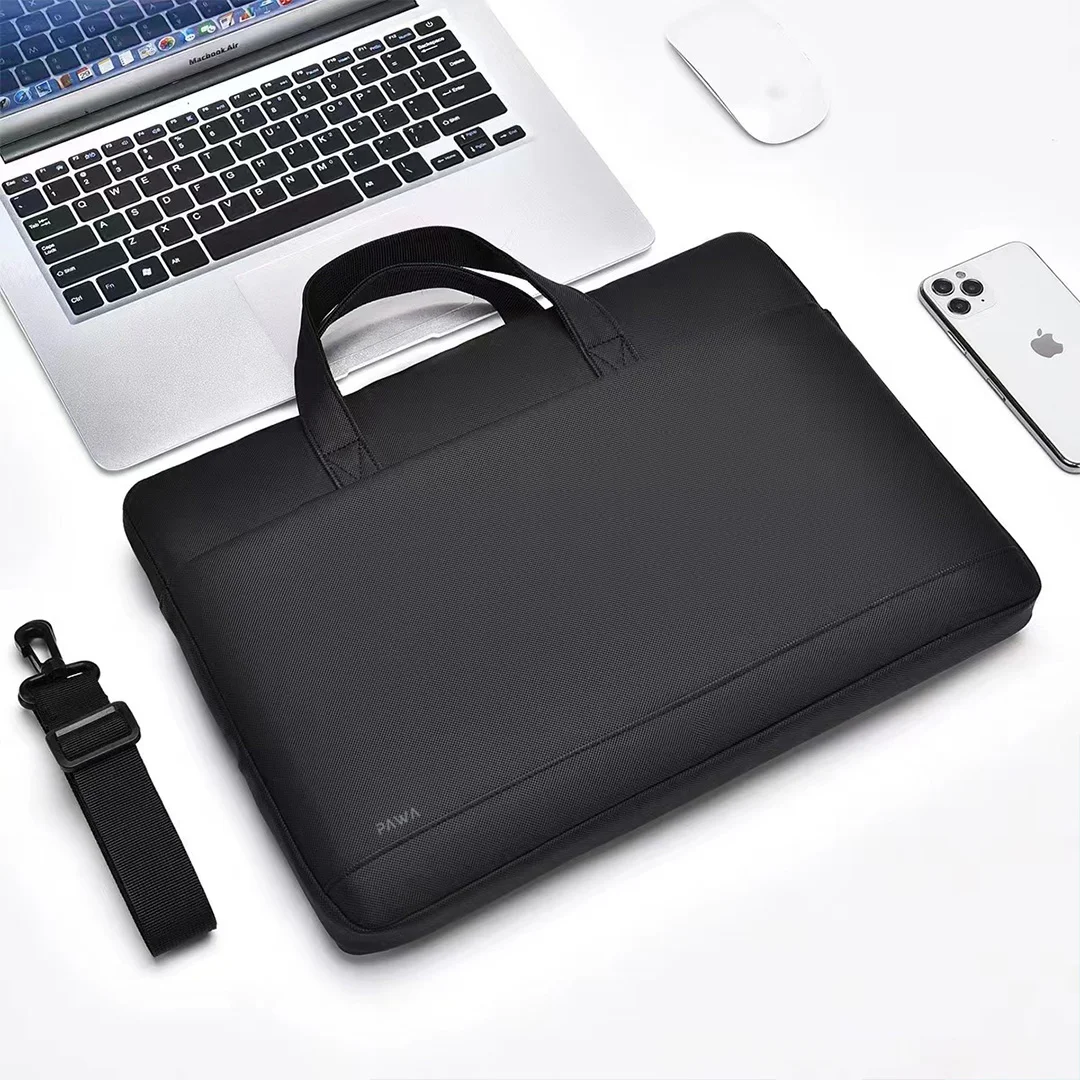 PAWA ECO LAPTOP MESSENGER BAG 13 INCH BLACK PW-CHB13INL-BK thumbnail 3