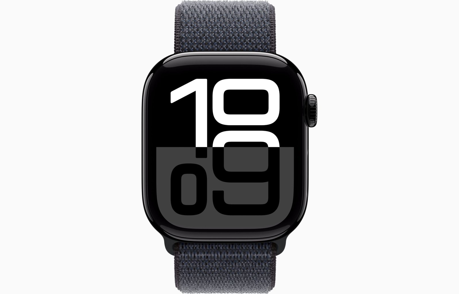 APPLE WATCH SERIES 10 42MM GPS JET BLACK ALUMINIUM CASE WITH BLACK SOLO LOOP MWWX3