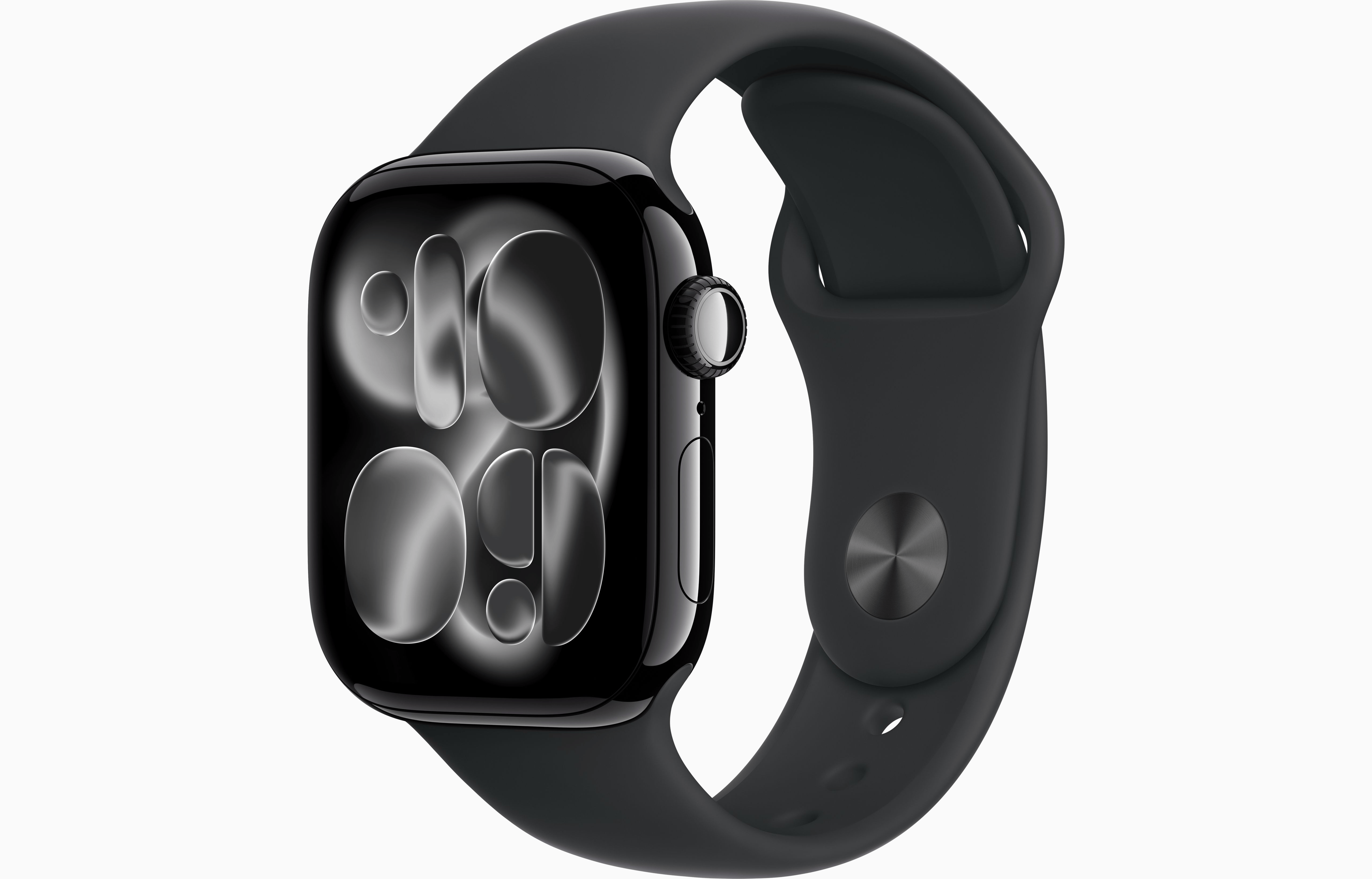 APPLE WATCH SERIES 11 GPS+ CELLULAR 42MM JET BLACK ALUMINIUM CASE WITH BLACK SPORT BAND M/L MF854