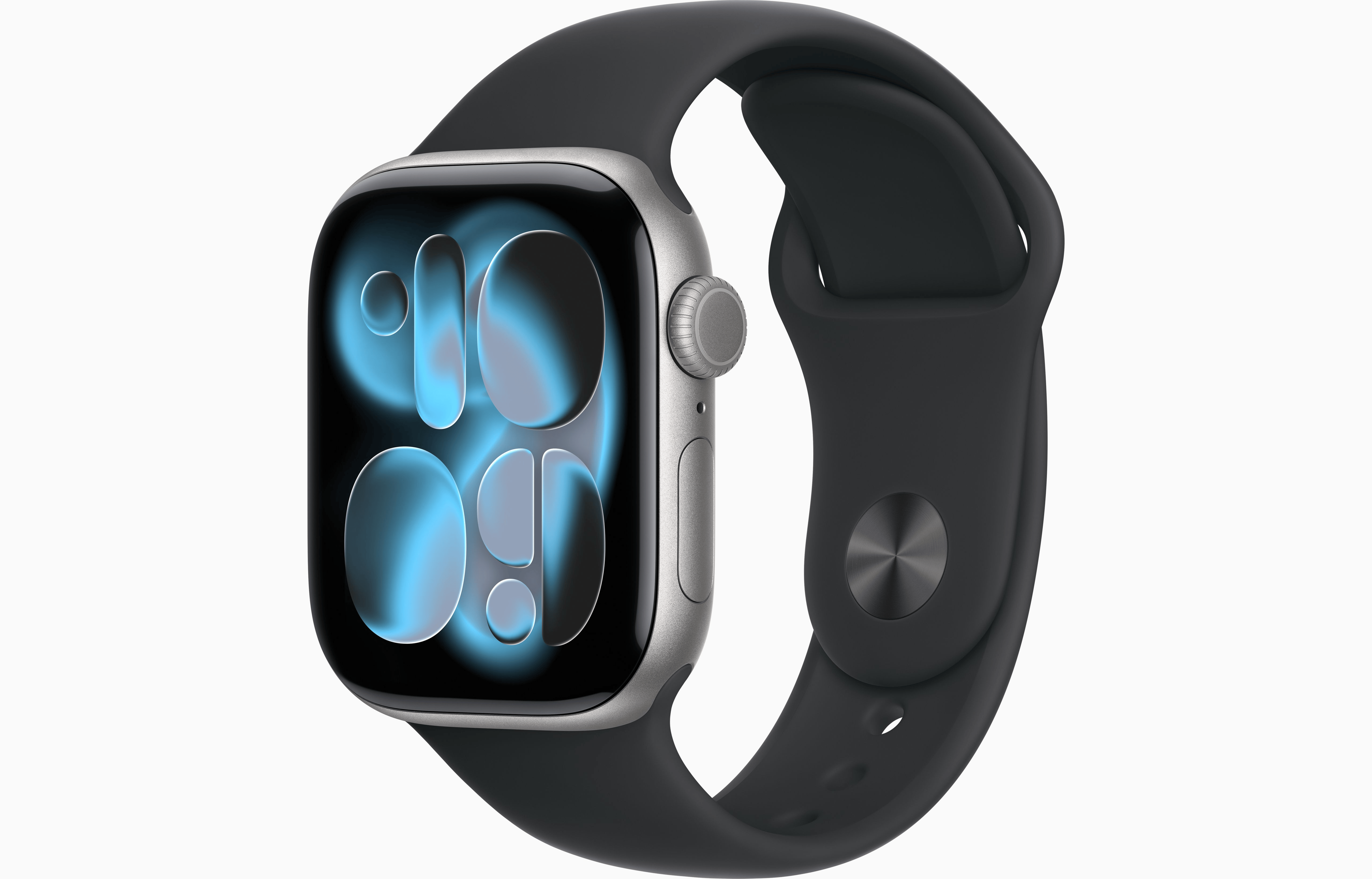 APPLE WATCH SERIES 11 GPS+ CELLULAR 42MM SPACE GRAY ALUMINIUM CASE WITH BLACK SPORT BAND M/L MF8C4