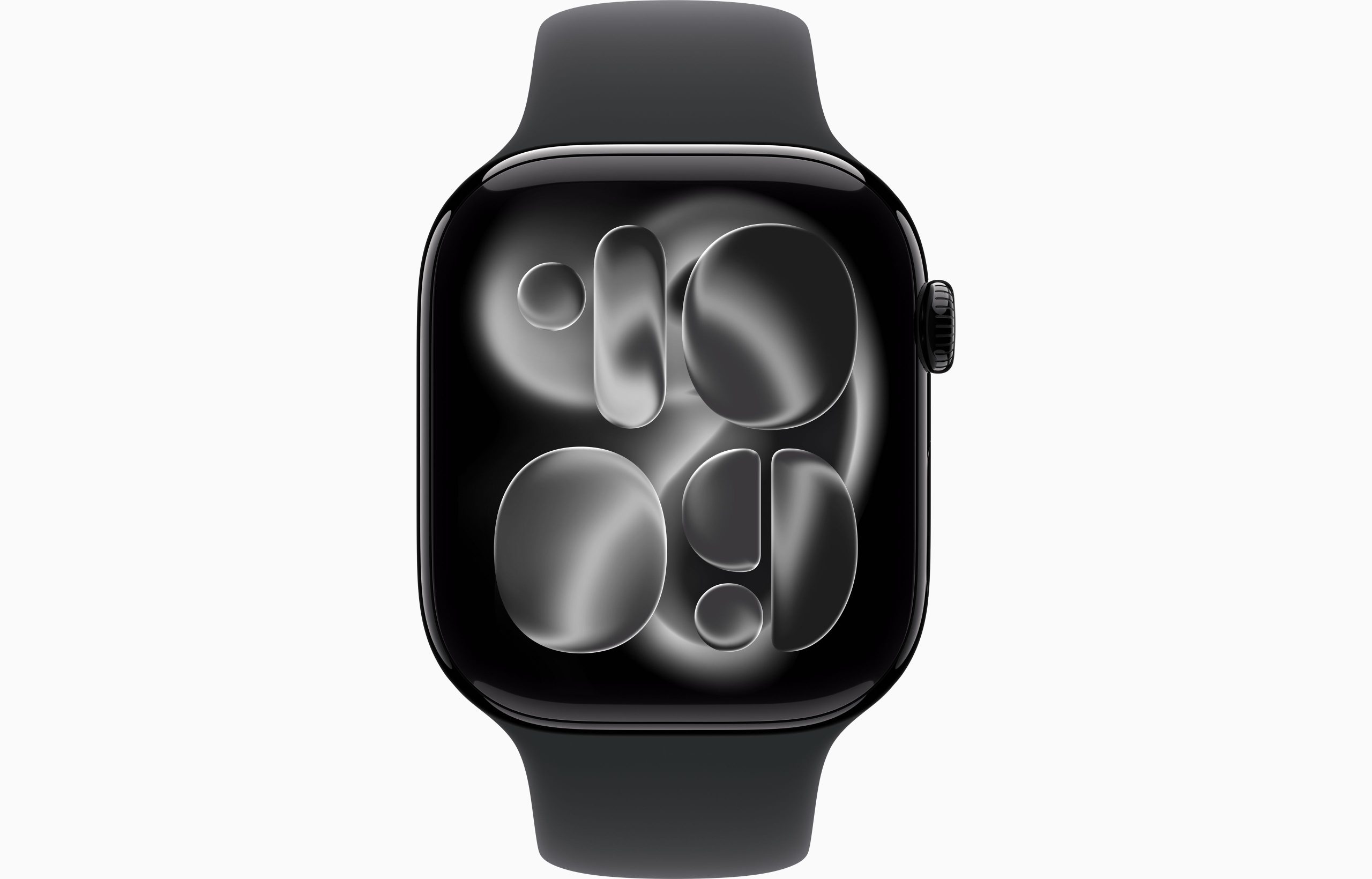APPLE WATCH SERIES 11 GPS 46MM 2025 JET BLACK ALUMINIUM CASE WITH BLACK SPORT BAND - M/L MEUX4 thumbnail 3