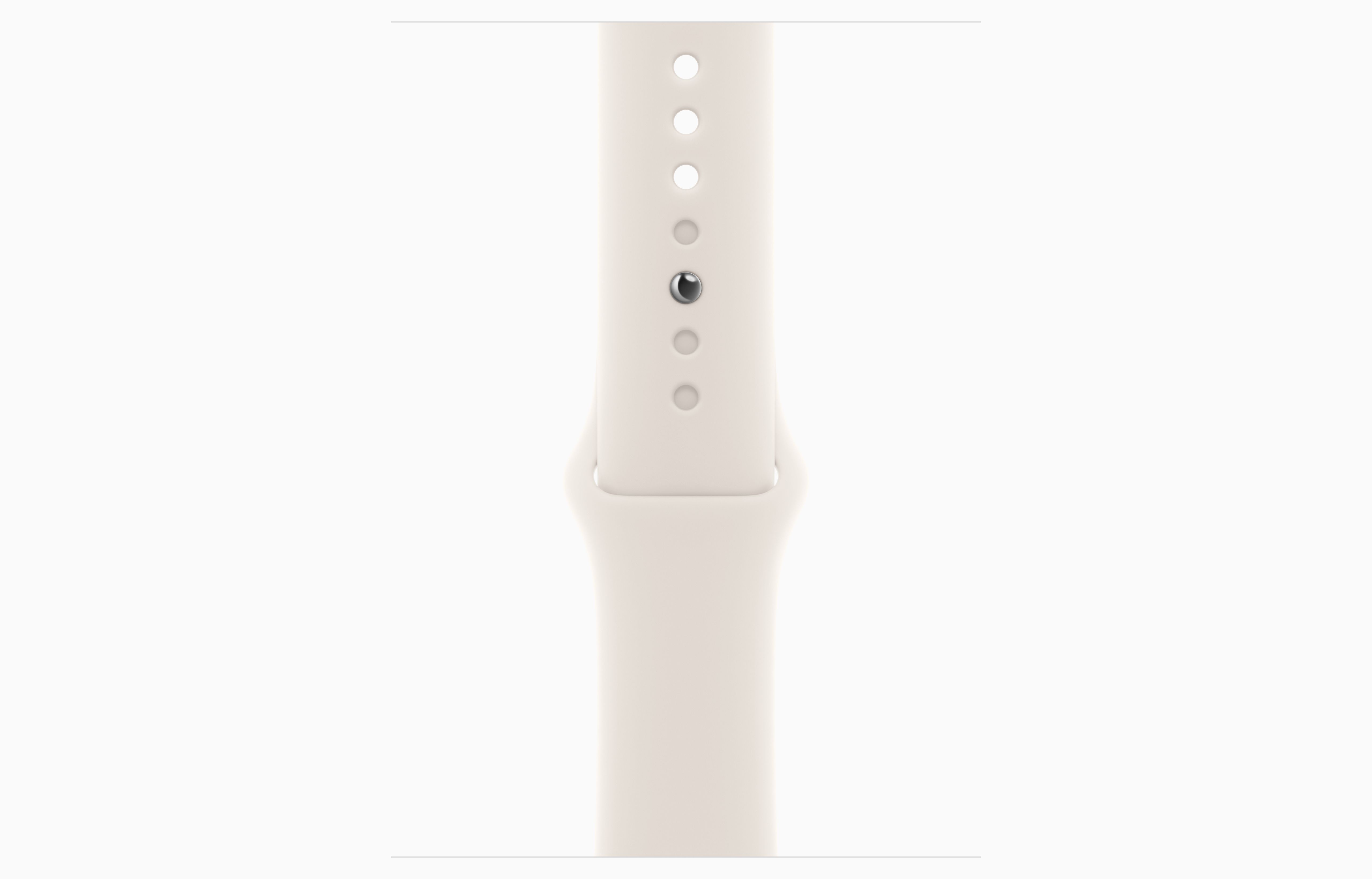 APPLE WATCH SERIES 3 44MM GPS + CELLULAR STARLIGHT ALUMINIUM CASE WITH STARLIGHT SPORT BAND M-L MEPF4 thumbnail 3