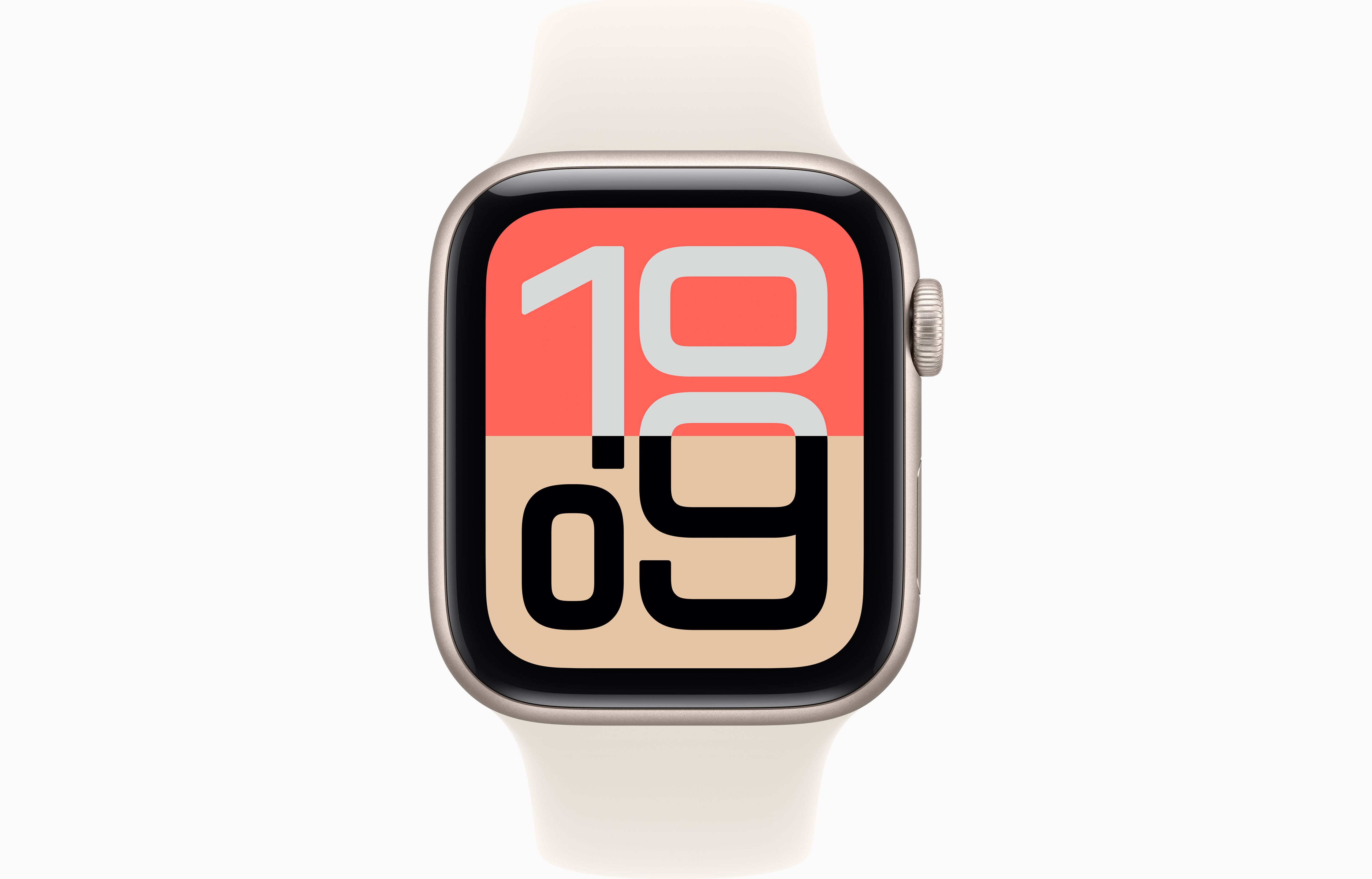 APPLE WATCH SERIES 3 44MM GPS + CELLULAR STARLIGHT ALUMINIUM CASE WITH STARLIGHT SPORT BAND M-L MEPF4 thumbnail 2