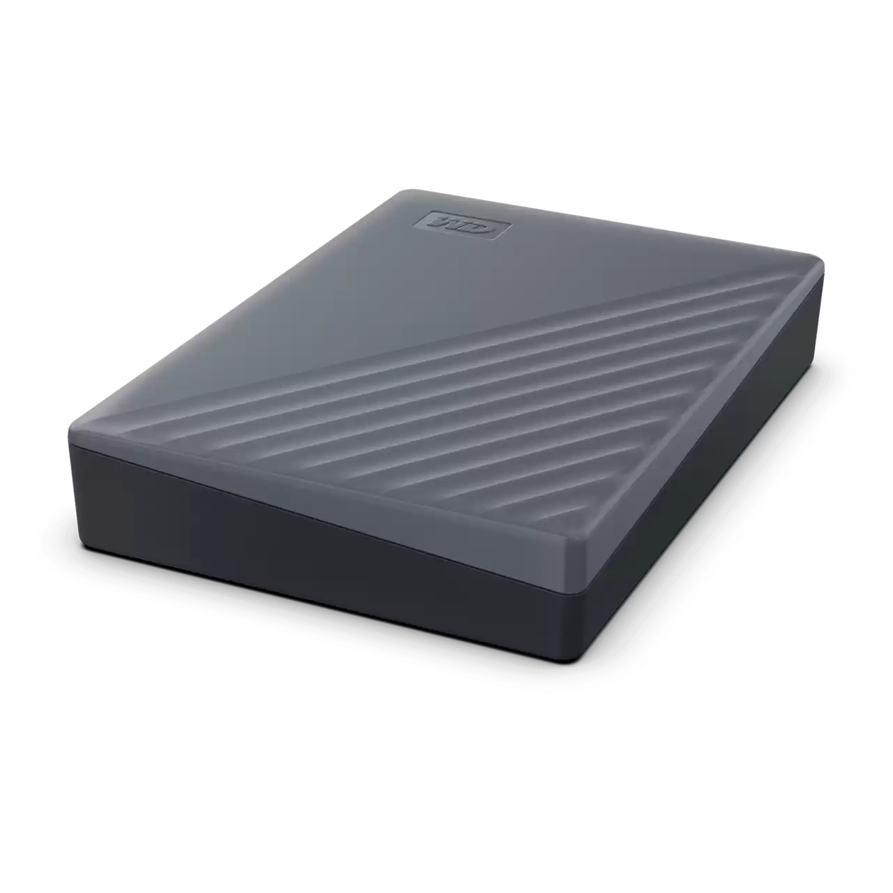 WD MY PASSPORT PORTABLE 4TB GRAY WDBRMD0040BGY thumbnail 2