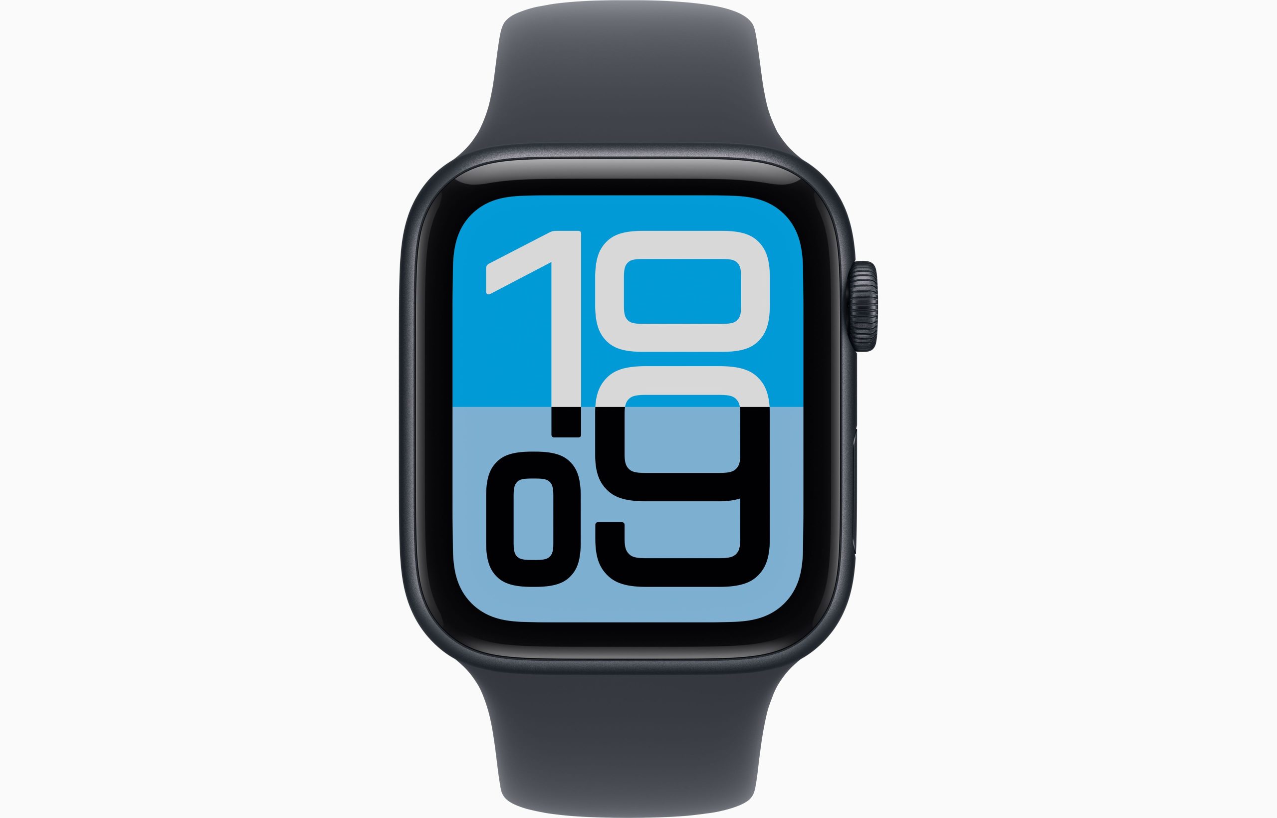 APPLE WATCH SE 3 GPS 2025 44MM MIDNIGHT ALUMINIUM CASE WITH MIDNIGHT SPORT BAND - S/M MEHN4 thumbnail 2