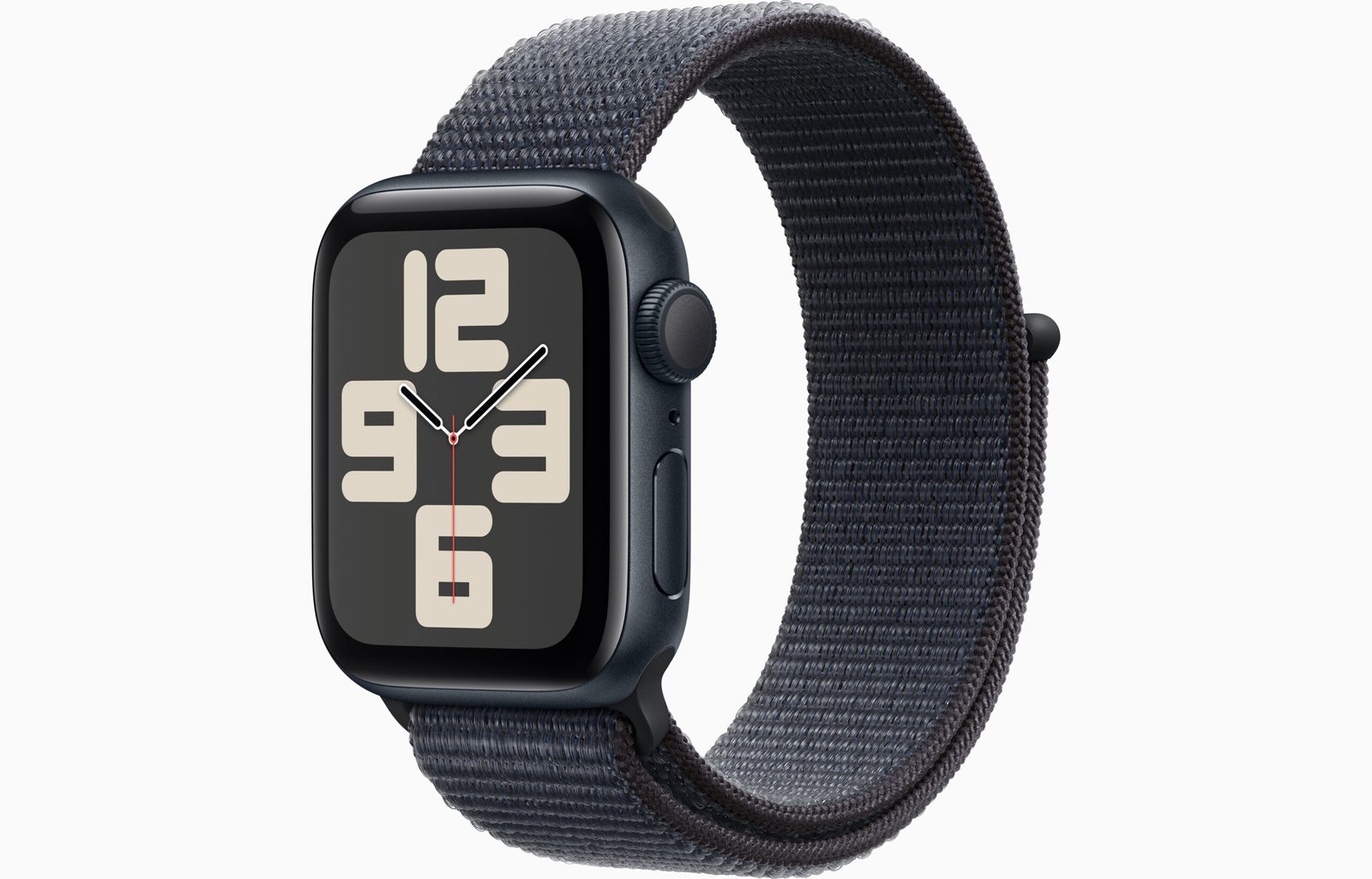 Apple Watch SE (2nd Gen, 40mm, GPS) - Midnight Aluminum Case with Midnight Sport Loop