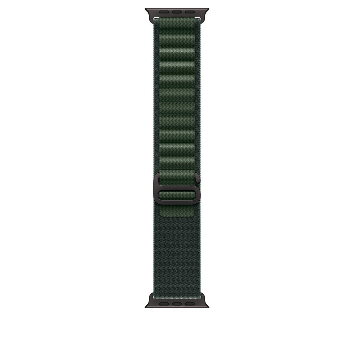 APPLE WATCH 49MM DARK GREEN BLACK TITANIUM ALPINE LOOP BAND SMALL MYPQ3