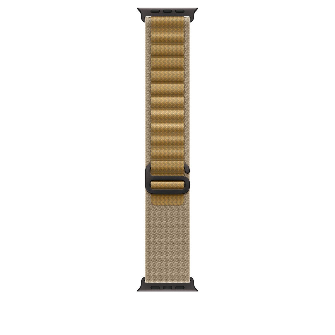 Apple Watch Ultra 49mm - Black Titanium Case with Tan Alpine Loop Large, MYQ23