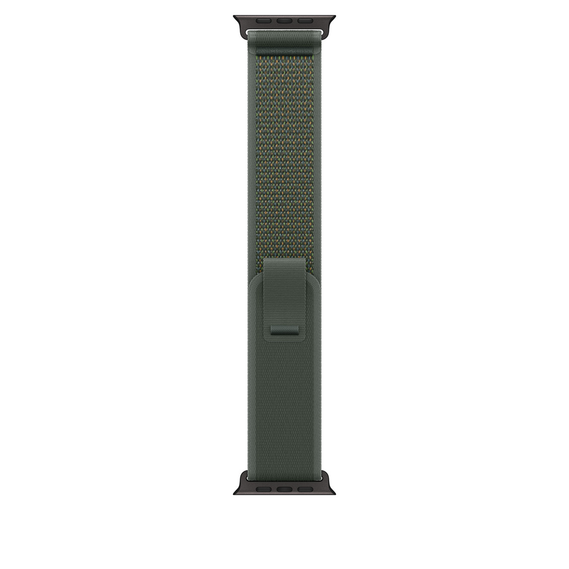 APPLE WATCH 49MM GREEN BLACK TITANIUM TRAIL LOOP M/L MYQ43