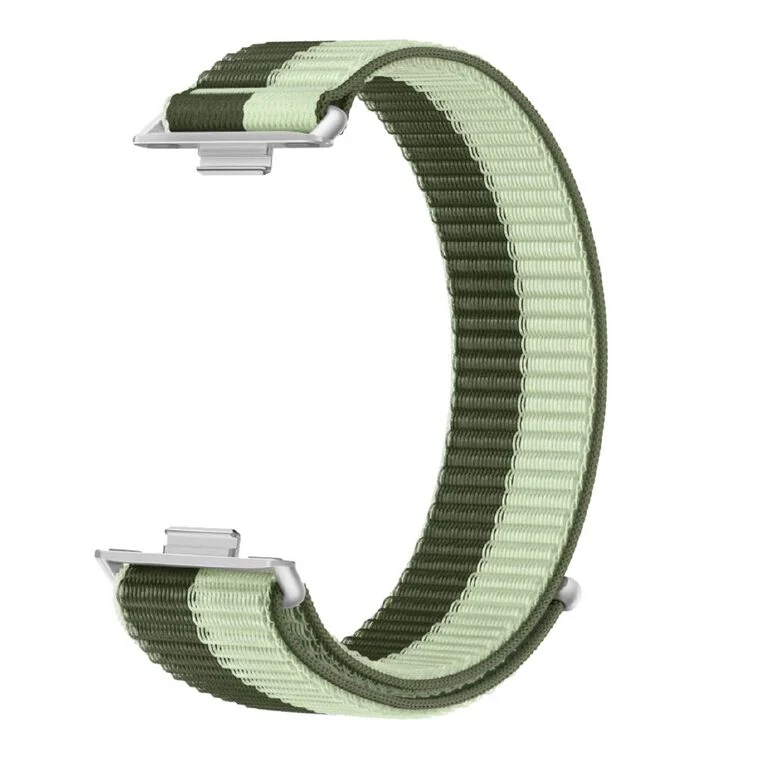 HUAWEI WATCH FIT 4 BICOLOR SINGLE LOOP STEPLESS NYLON STRAP DARK GREEN