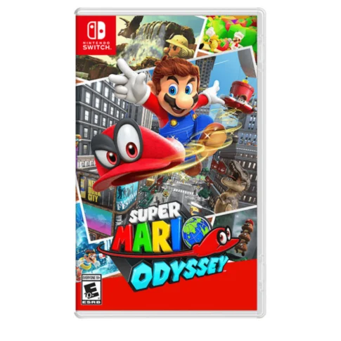 NINTENDO SWITCH SUPER MARIO ODYSSEY GAME CD