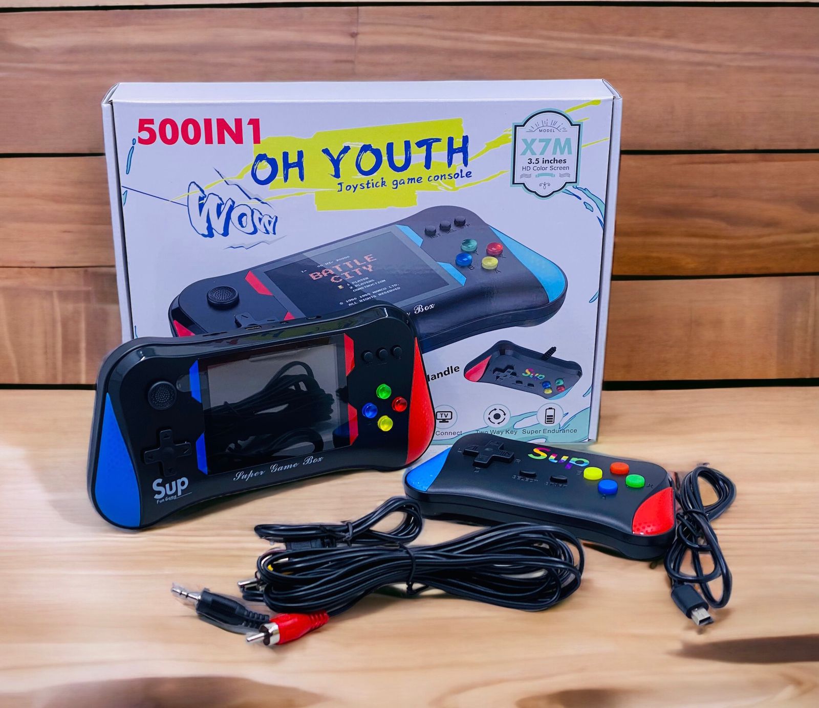 JOYSTICK GAME CONSOLE 500 IN 1 X7M