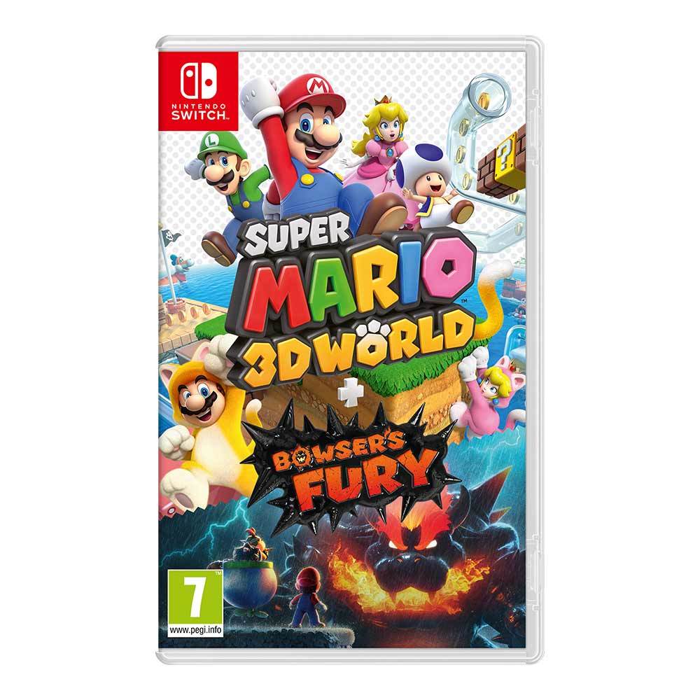 NINTENDO SWITCH SUPER MARIO 3D WORLD+BOWSERS FURY GAME CD
