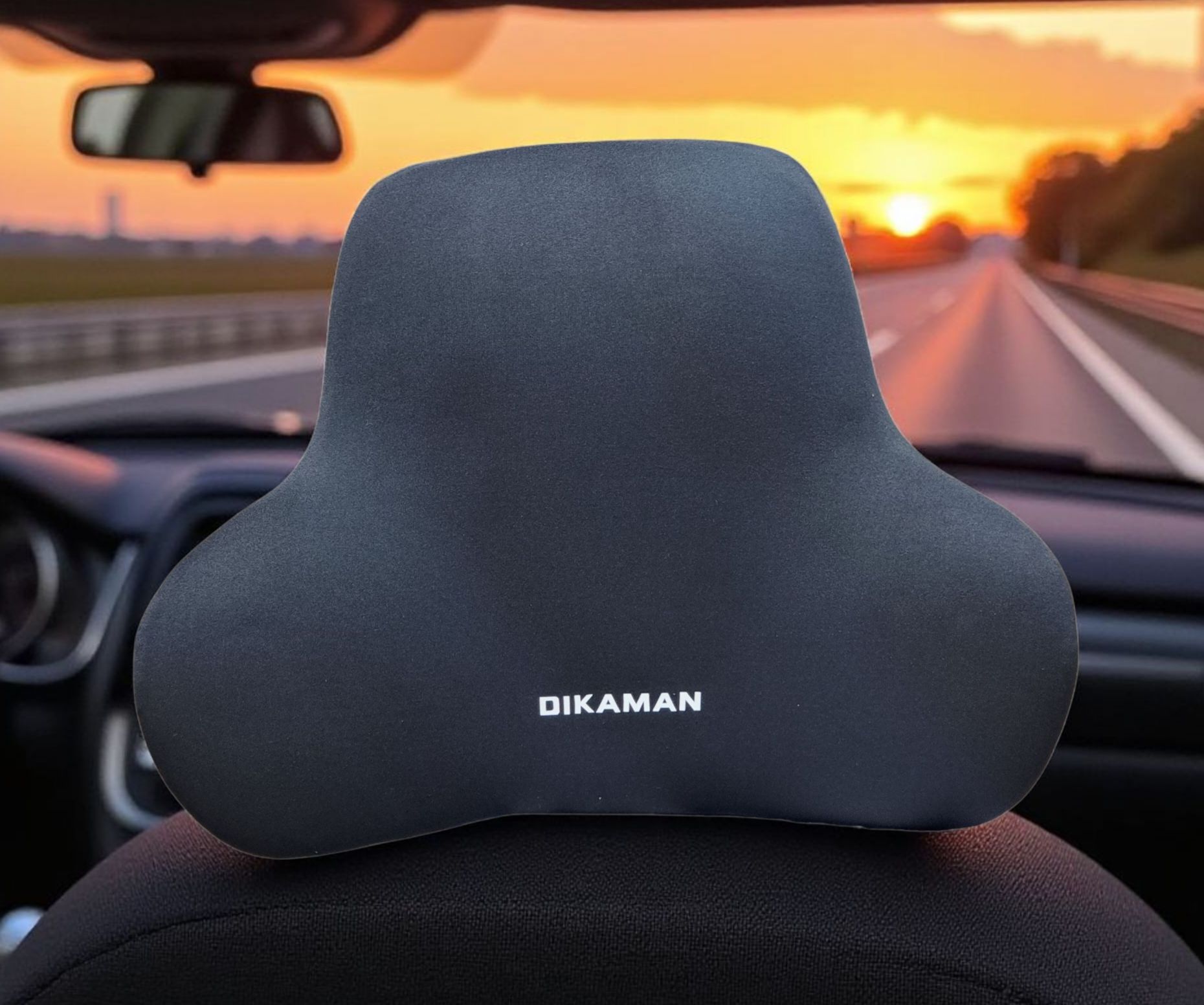 LUMBAR BACK SUPPORTER BLACK