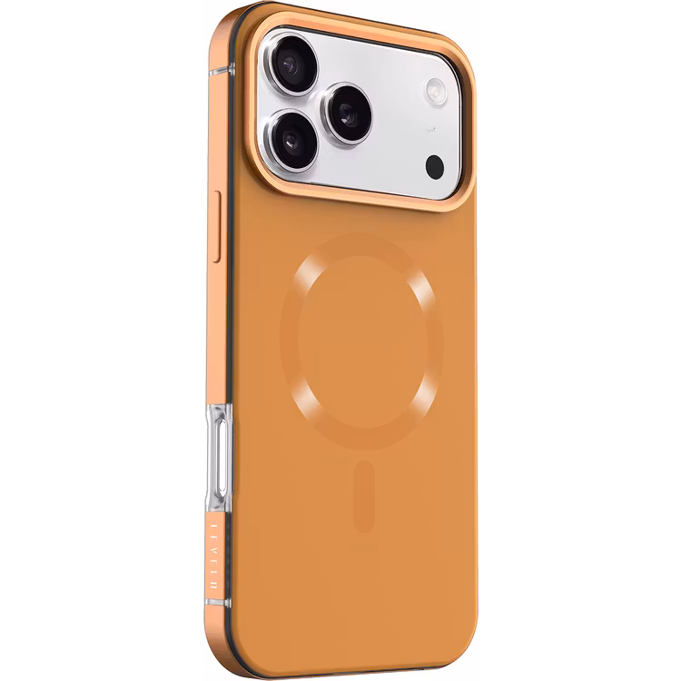 LEVELO OPULIS IPHONE 17 PRO MAGSAFE FROSTED CASE SUNRISE ORANGE LVLOPU17PSORG