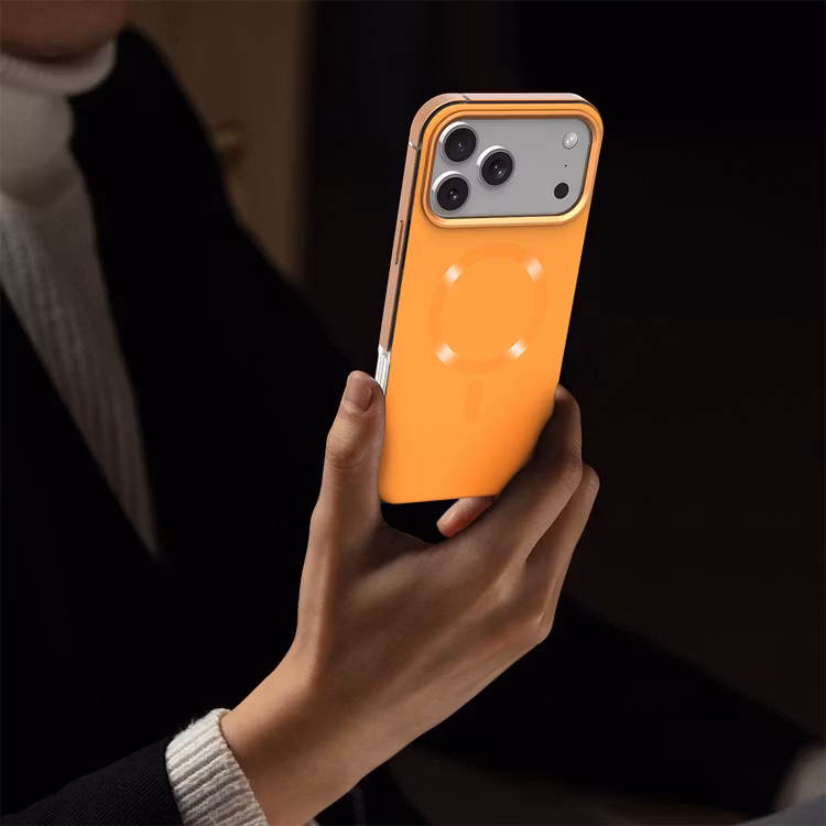LEVELO OPULIS IPHONE 17 PRO MAGSAFE FROSTED CASE SUNRISE ORANGE LVLOPU17PSORG thumbnail 7